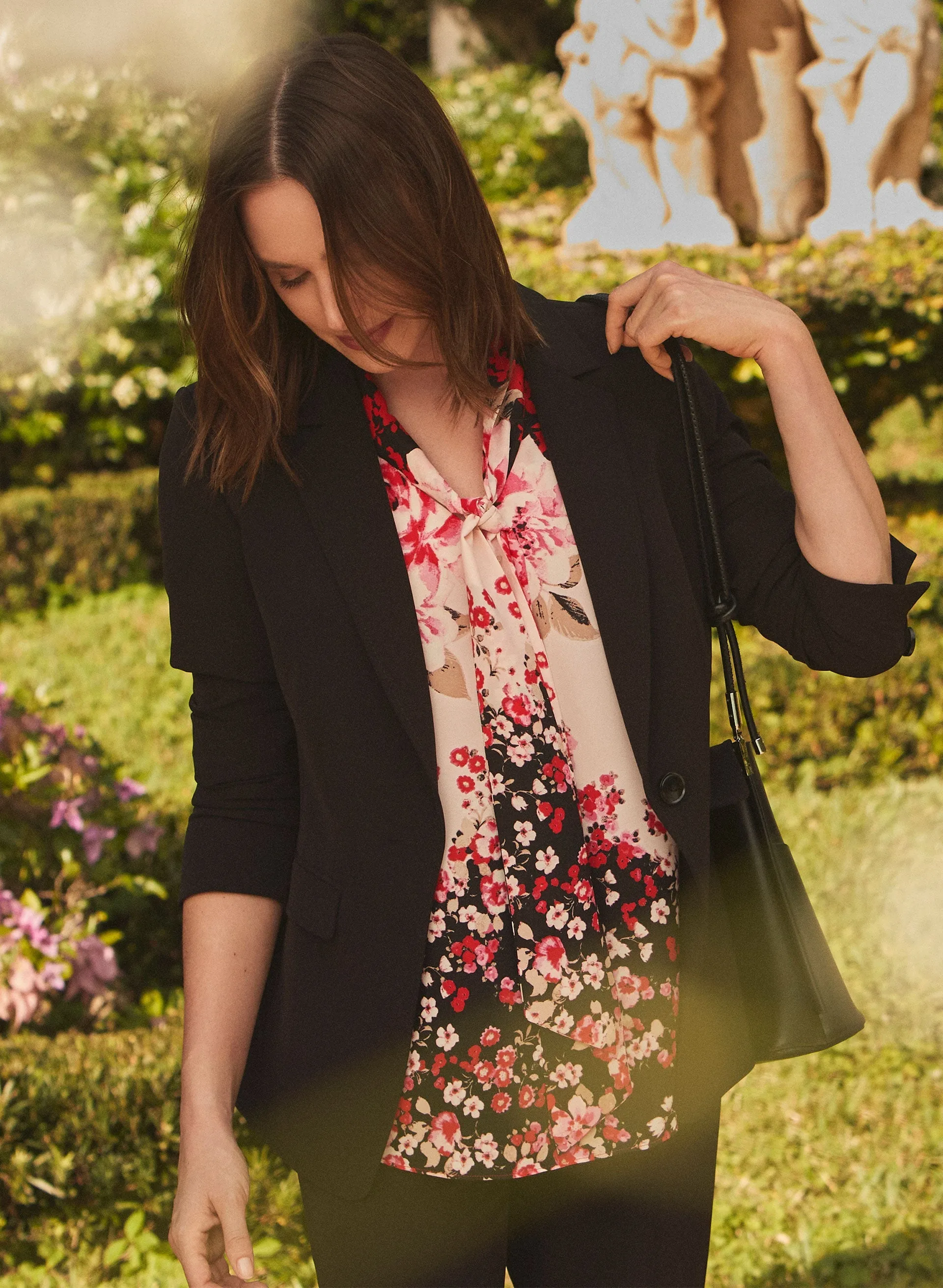 Sleeveless Floral Print Blouse sold by Laura product image thumbnail 3