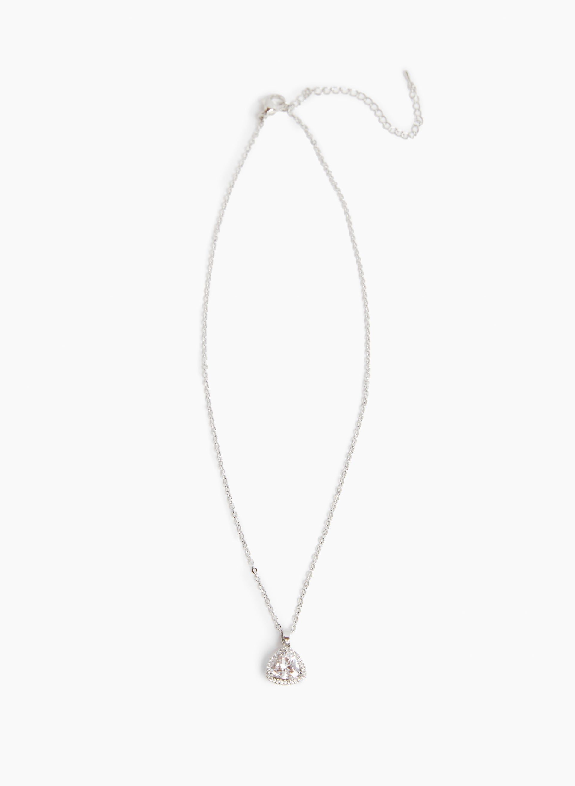 Crystal Pendant Necklace sold by Laura