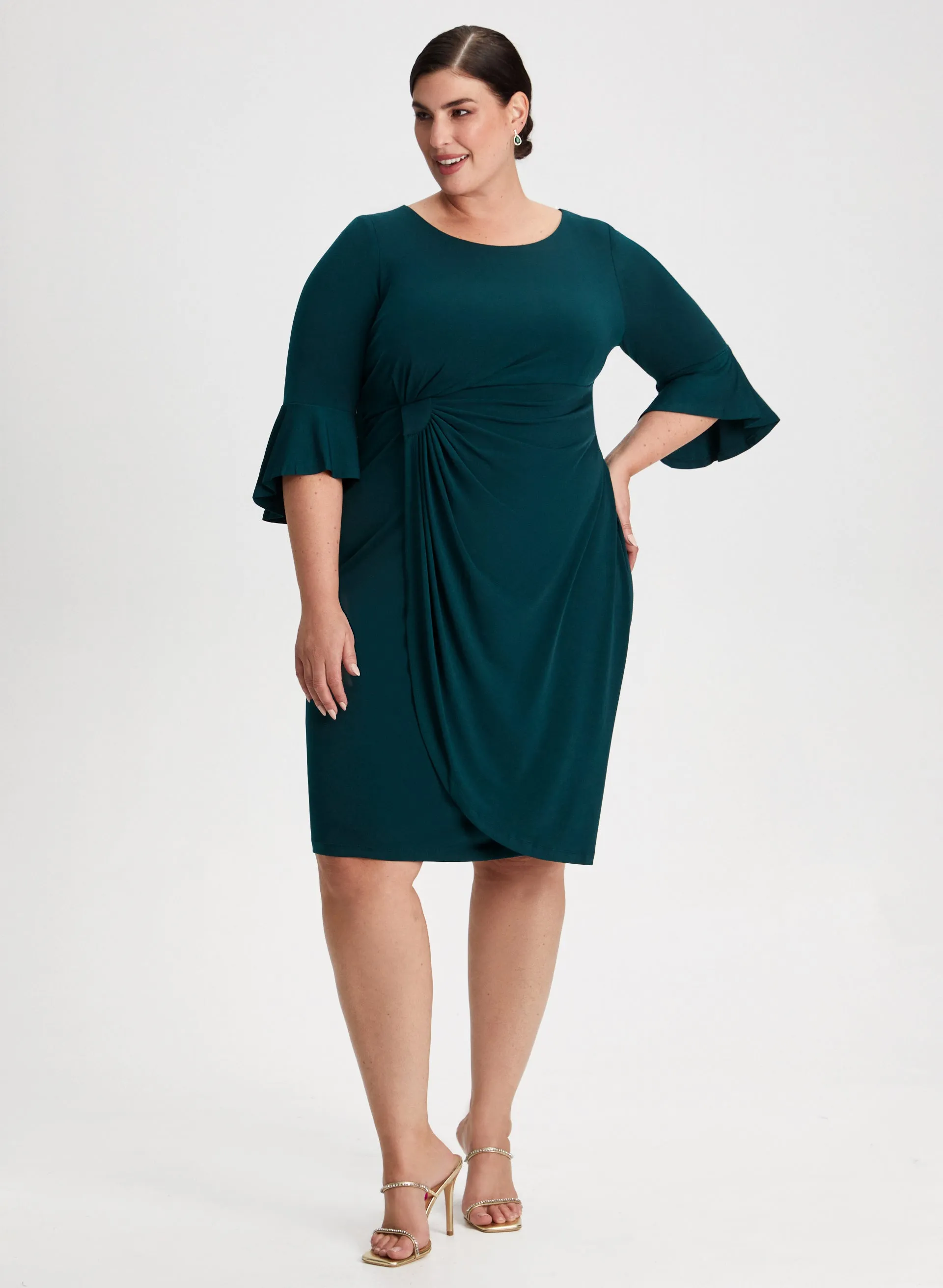 Bell Sleeve Sheath Dress sold by Laura