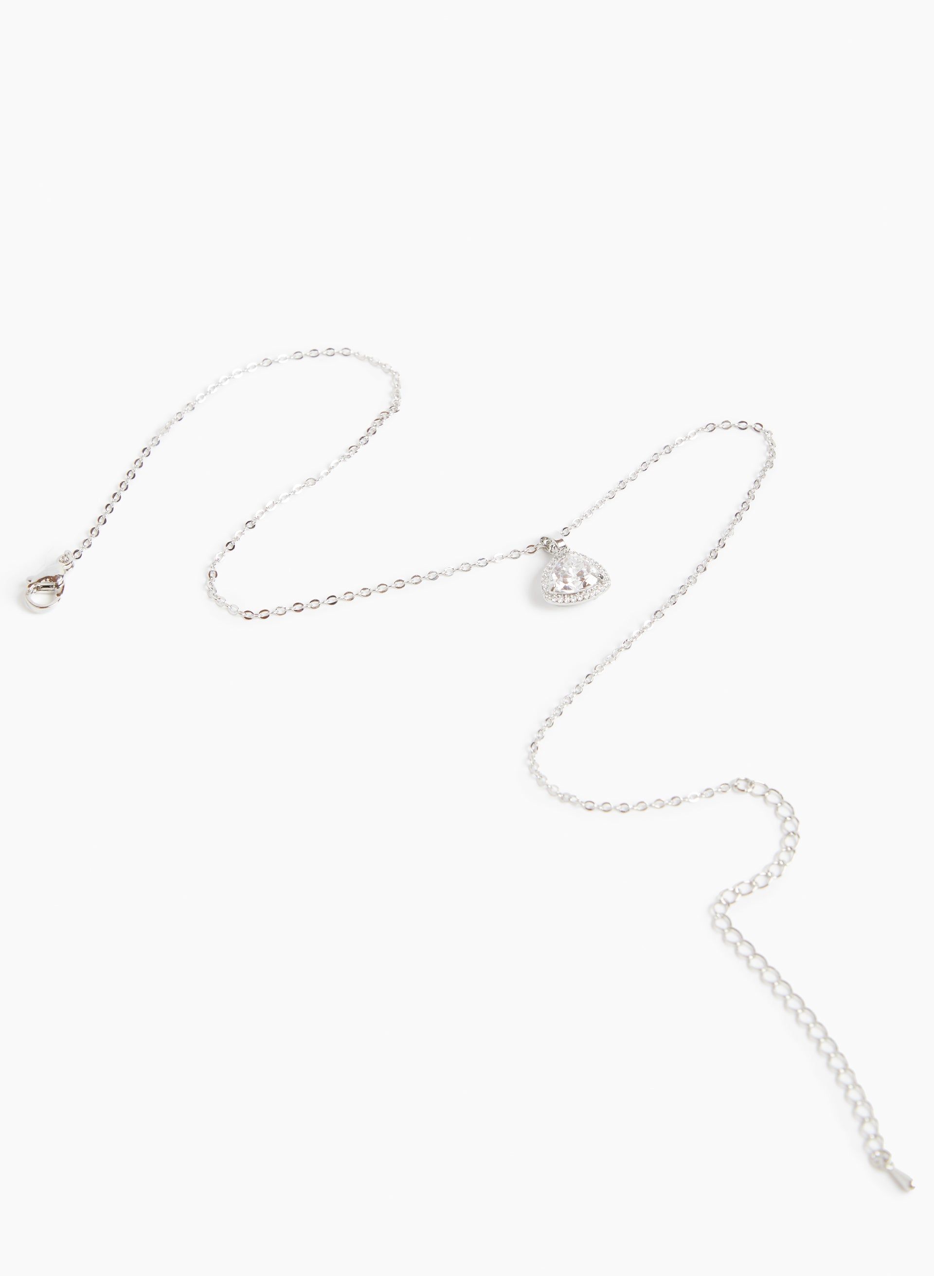 Crystal Pendant Necklace sold by Laura product image thumbnail 3