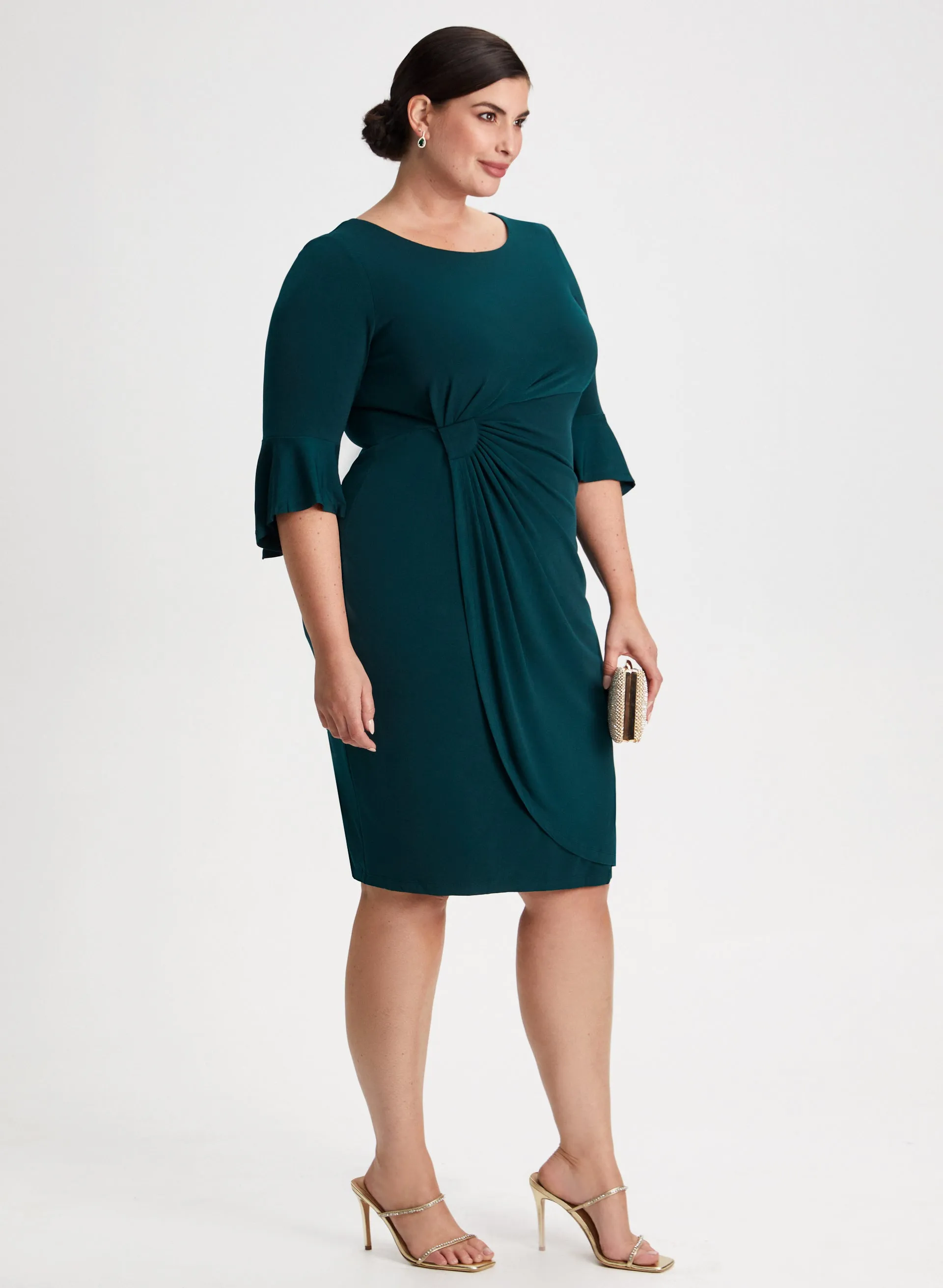 Bell Sleeve Sheath Dress sold by Laura product image thumbnail 2