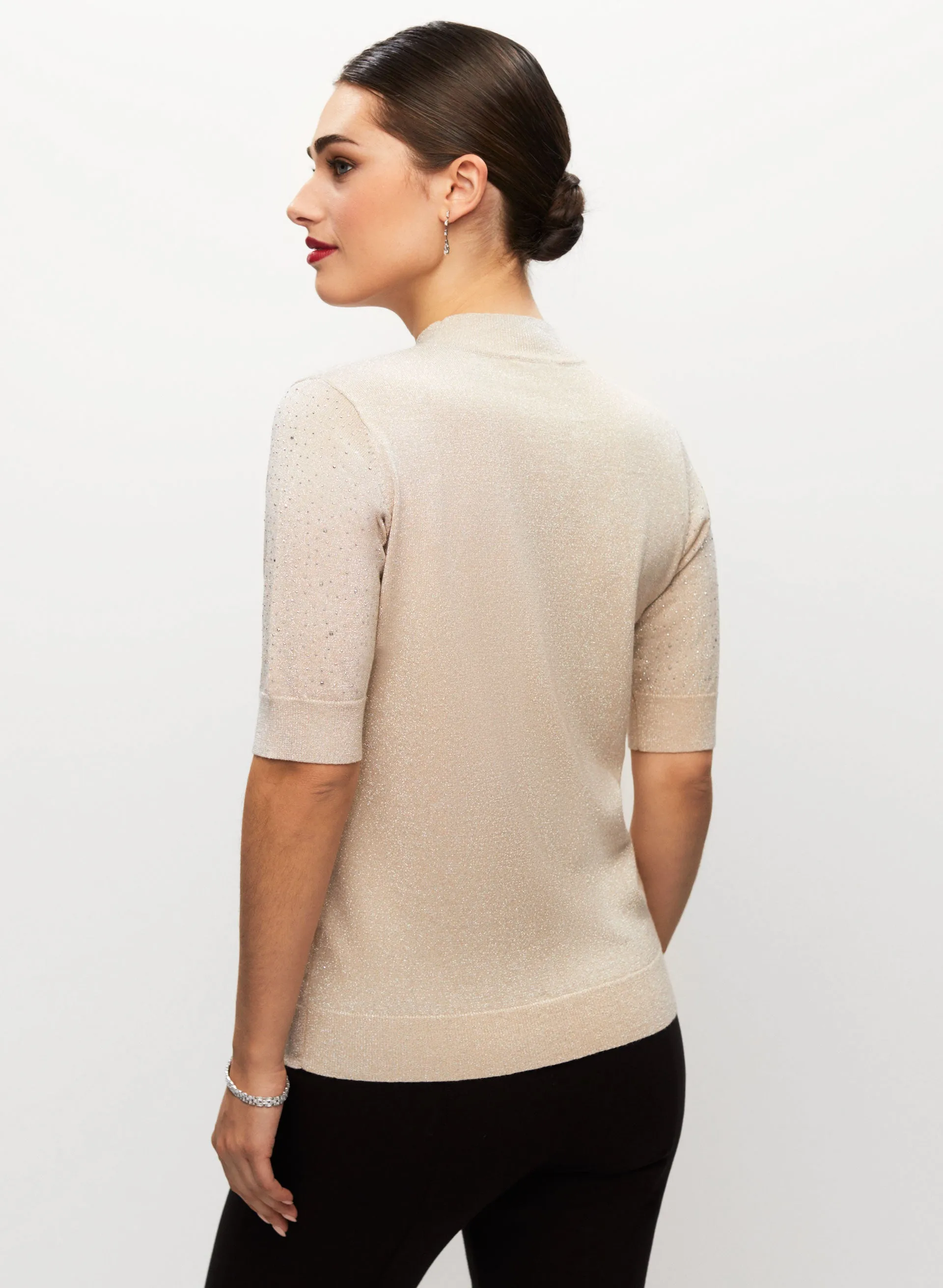 Rhinestone Embellished Sweater sold by Laura product image thumbnail 4