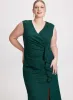 Fitted Ruched Flounce Dress sold by Laura