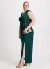 Fitted Ruched Flounce Dress sold by Laura