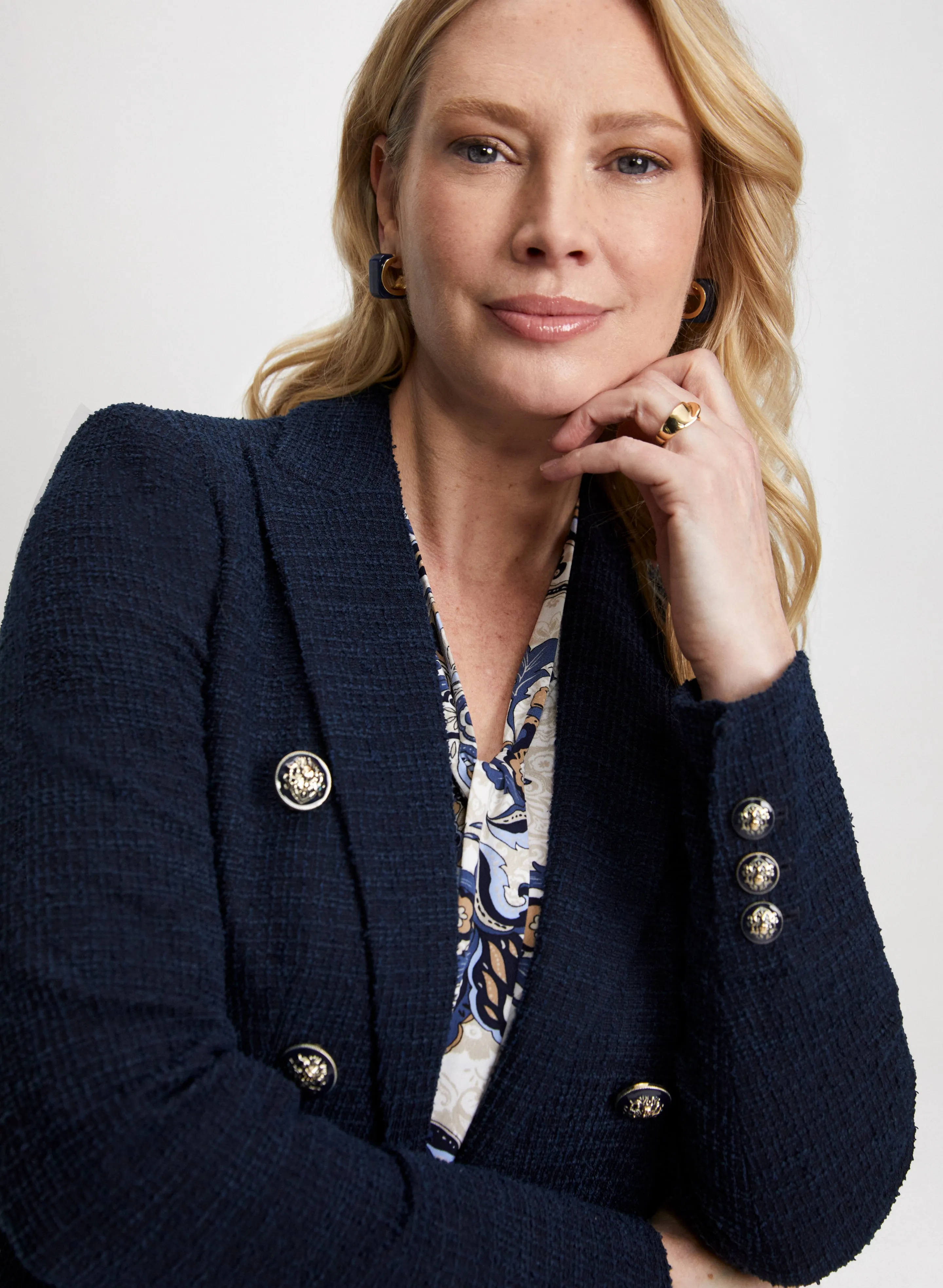 Bouclé Jacket With Buttons sold by Laura product image thumbnail 4