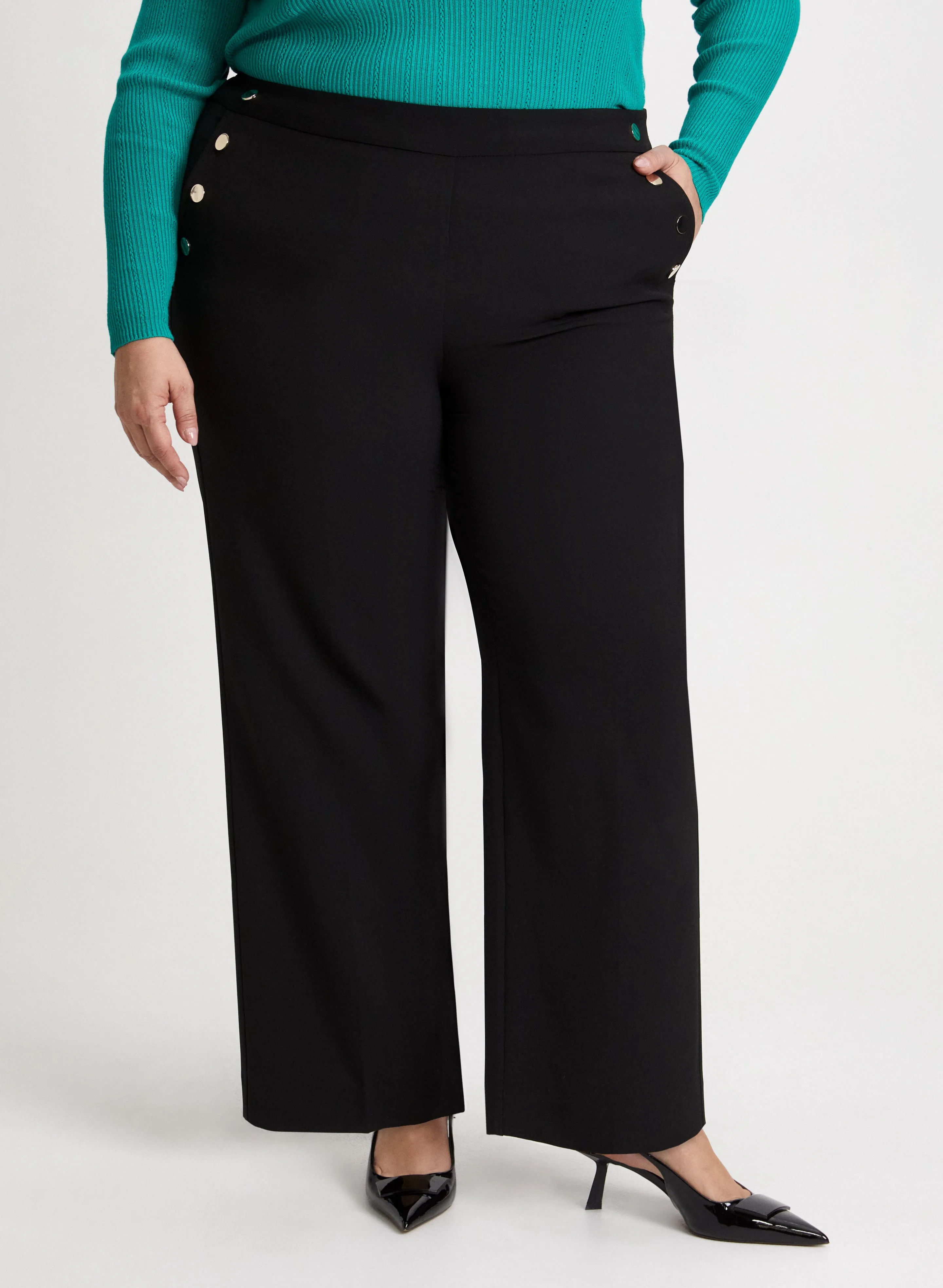 Olivia Wide-Leg Pants - Regular sold by Laura