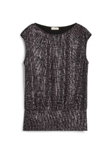 Metallic Sleeveless Top sold by Laura