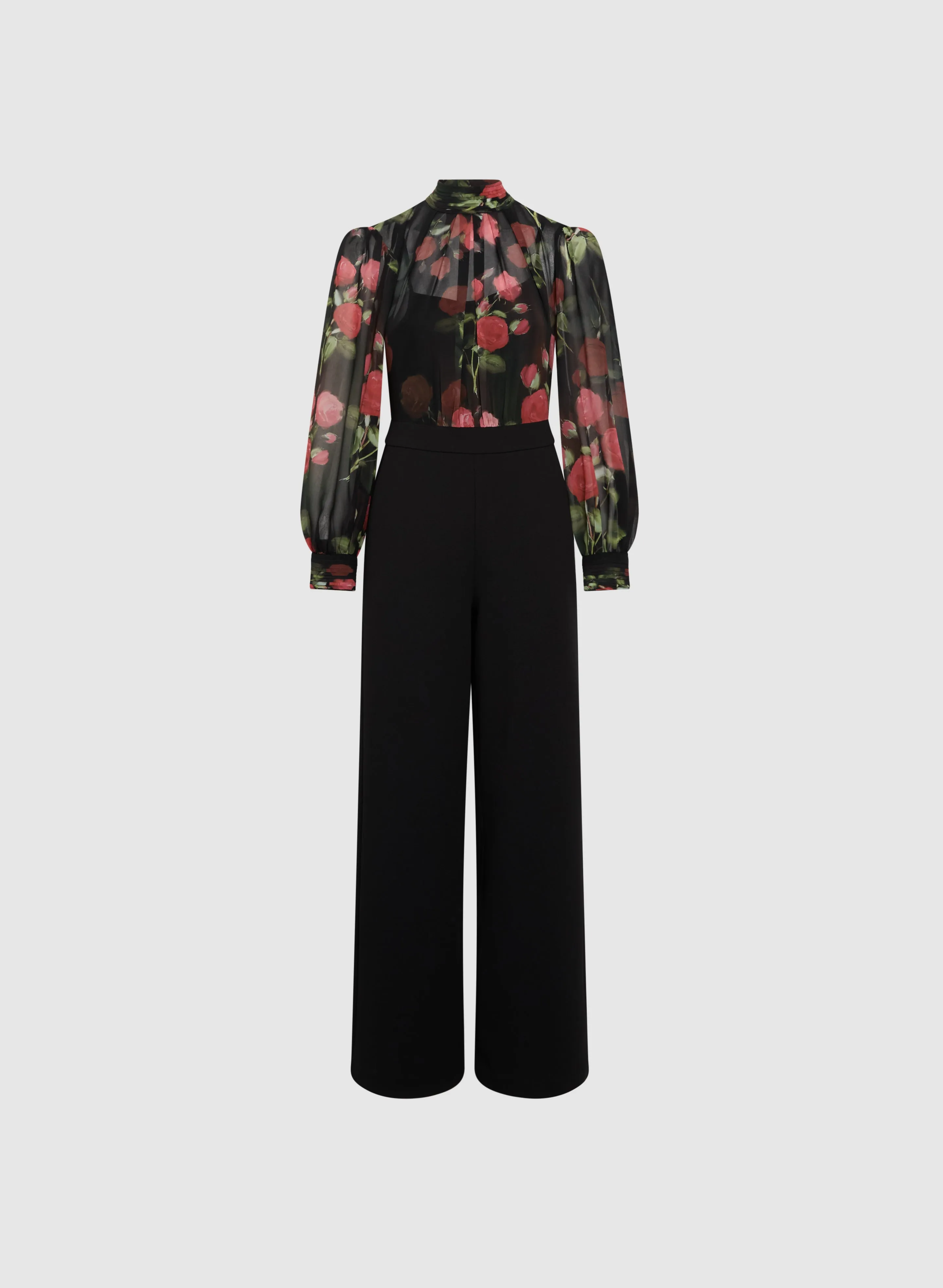 Floral Illusion Jumpsuit sold by Laura product image thumbnail 5