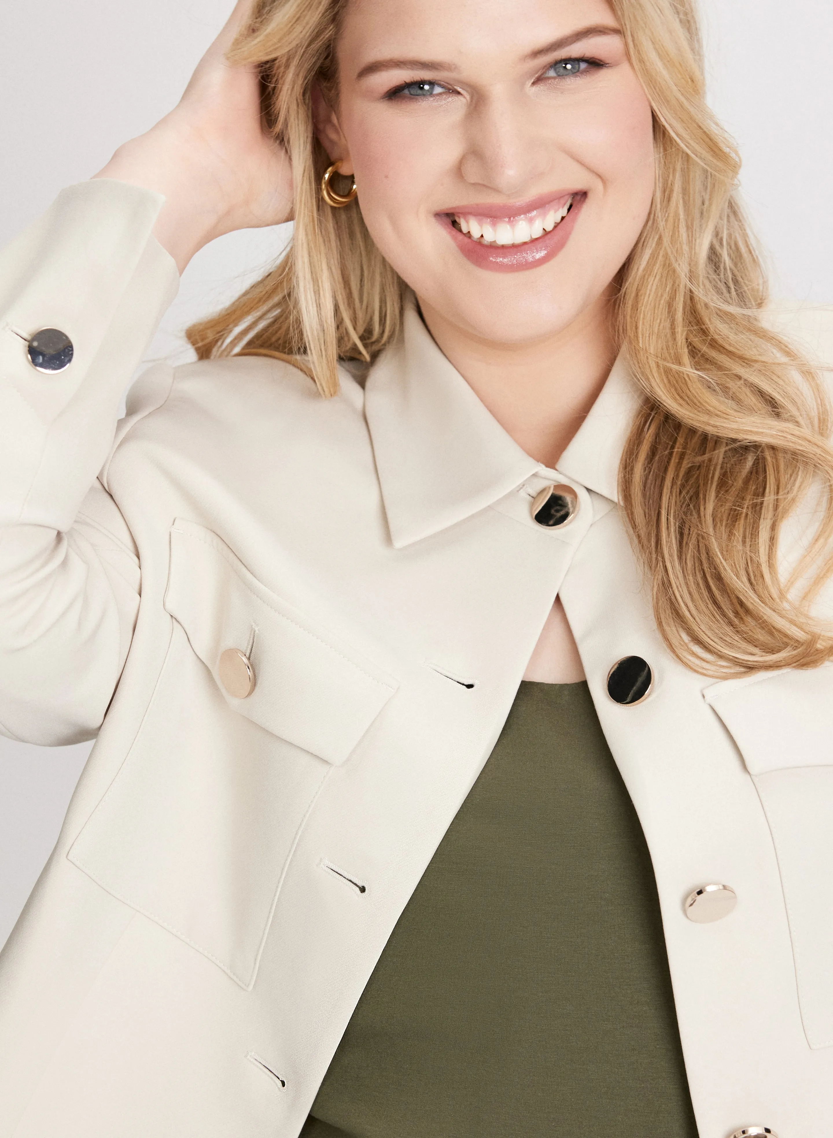 Short Twill Jacket sold by Laura product image thumbnail 5