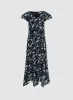 Floral Flutter Sleeve Dress sold by Laura