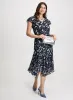 Floral Flutter Sleeve Dress sold by Laura