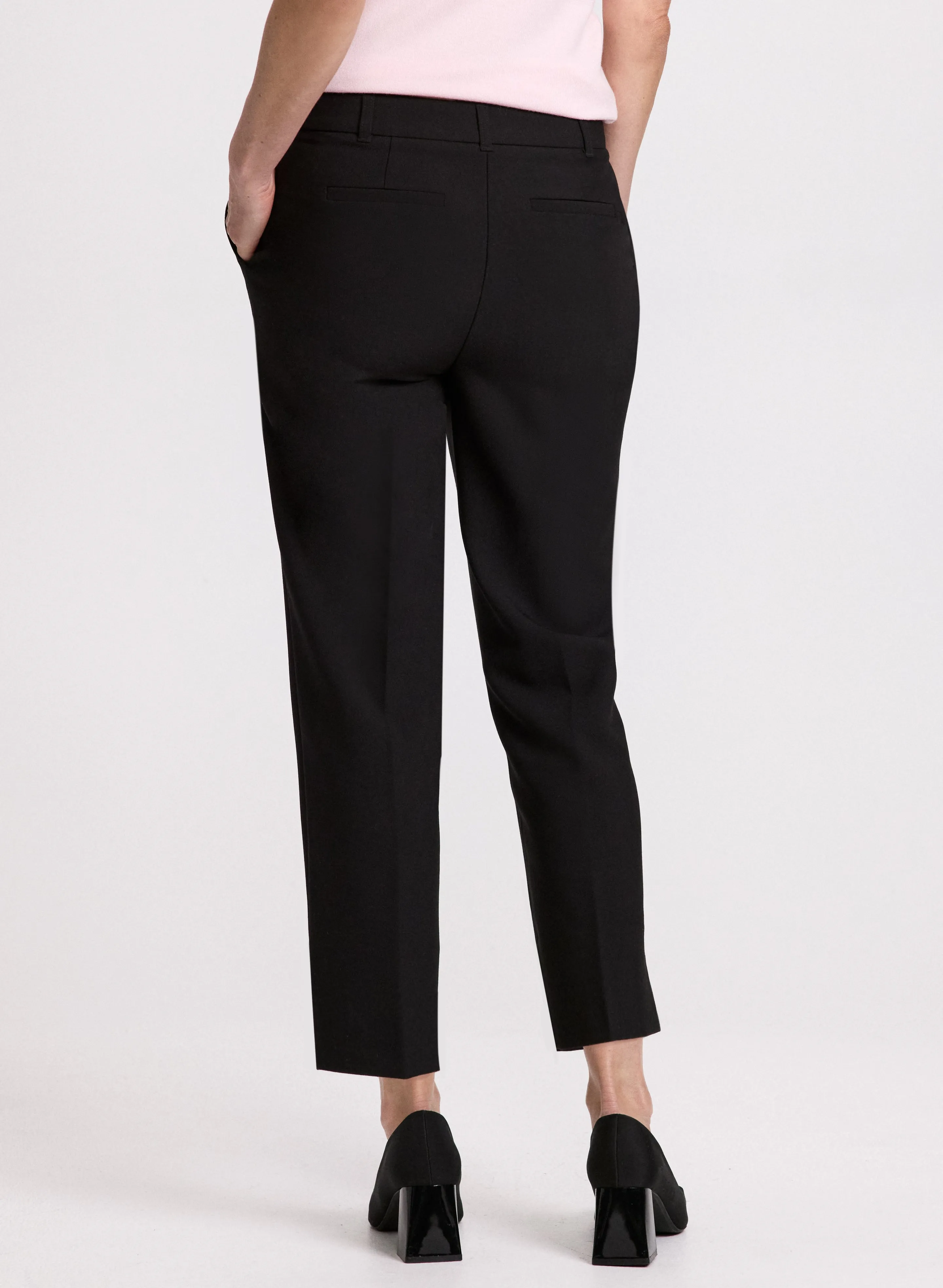 Emma Slit Hem Slim-Leg Pants – Short sold by Laura product image thumbnail 2