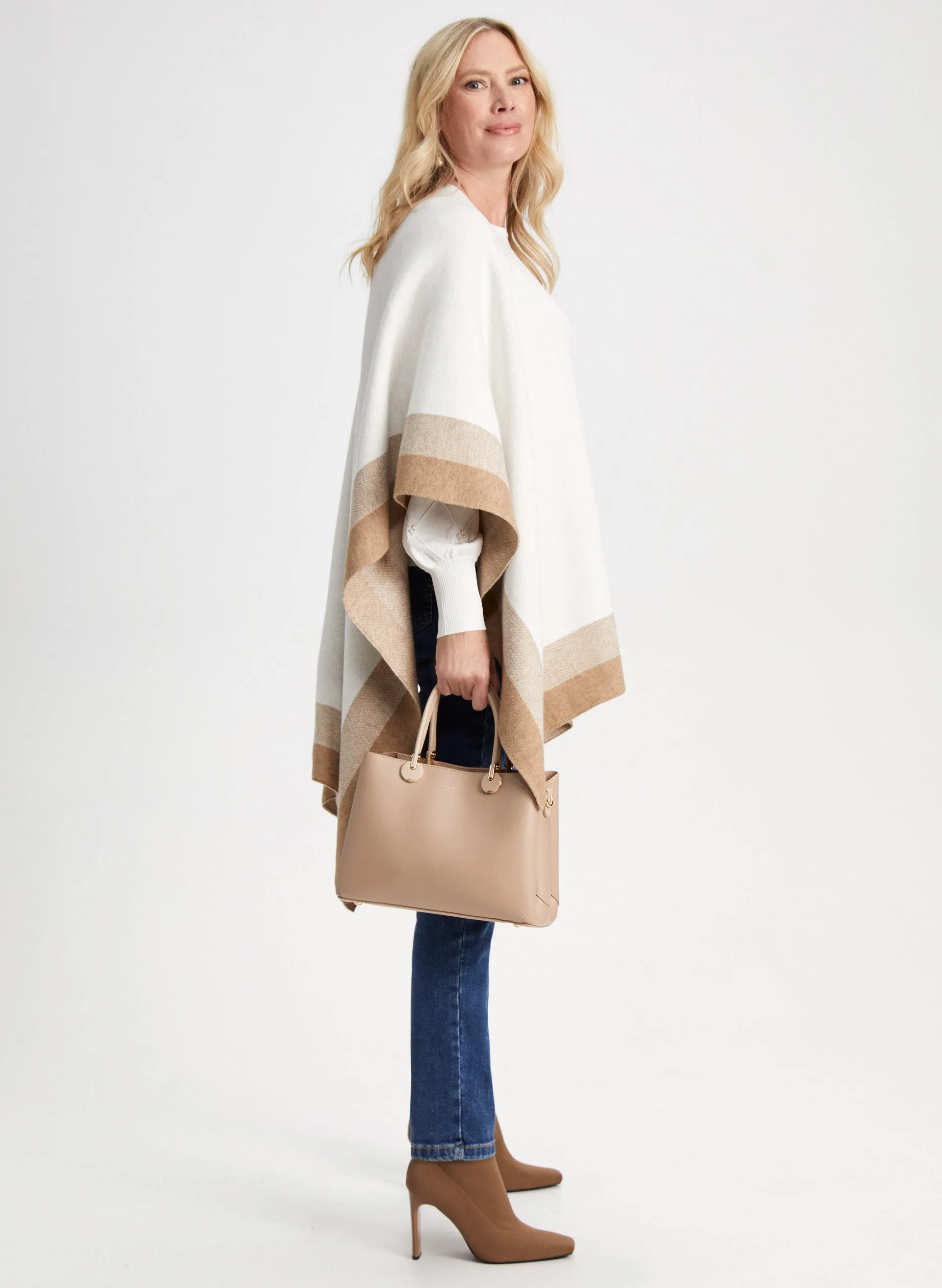 Three-Tone Ruana sold by Laura product image thumbnail 3