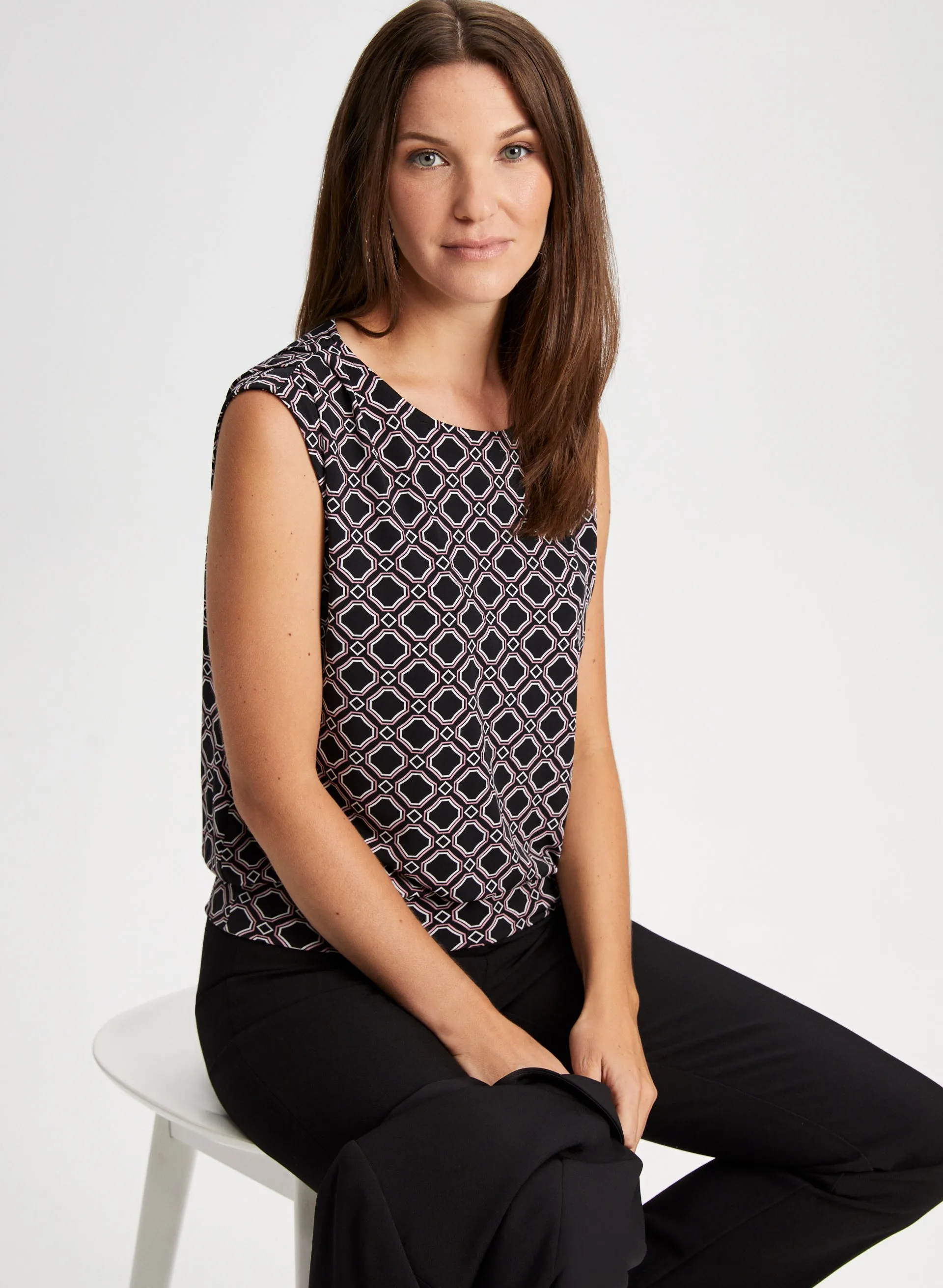 Geometric Print Top sold by Laura product image thumbnail 5