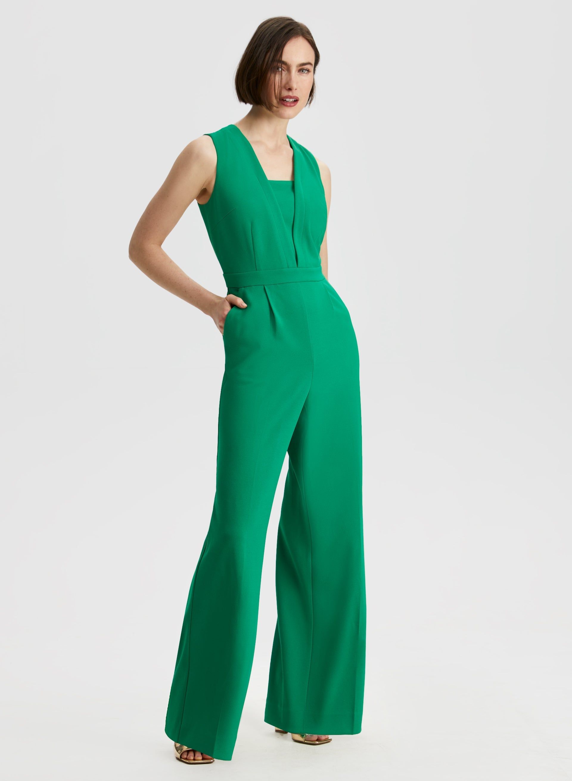 Sleeveless Wide Leg Jumpsuit sold by Laura