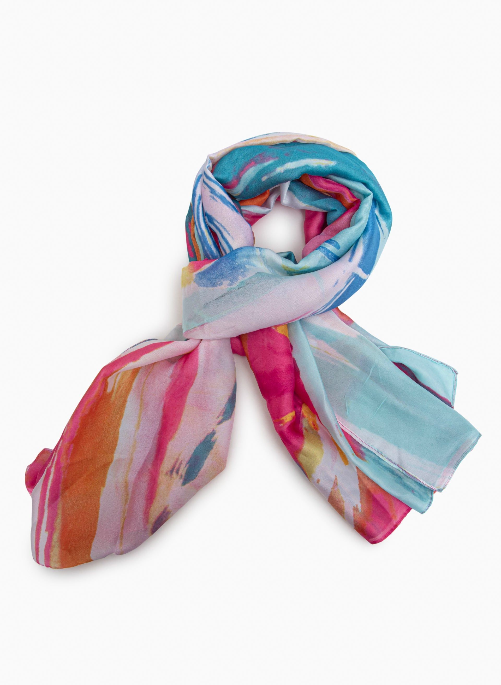 Tropical Print Scarf sold by Laura