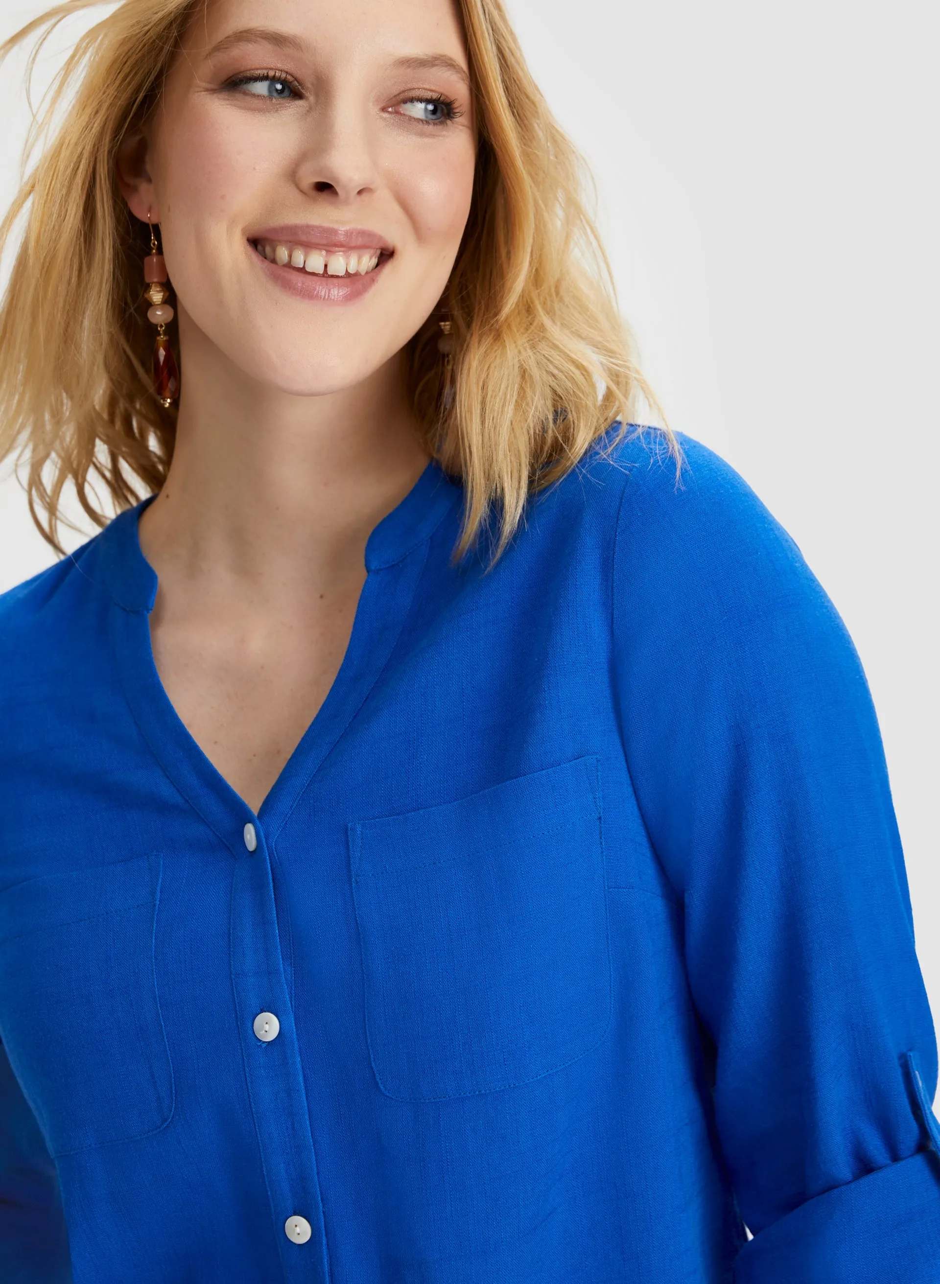 Button Front Blouse sold by Laura product image thumbnail 2