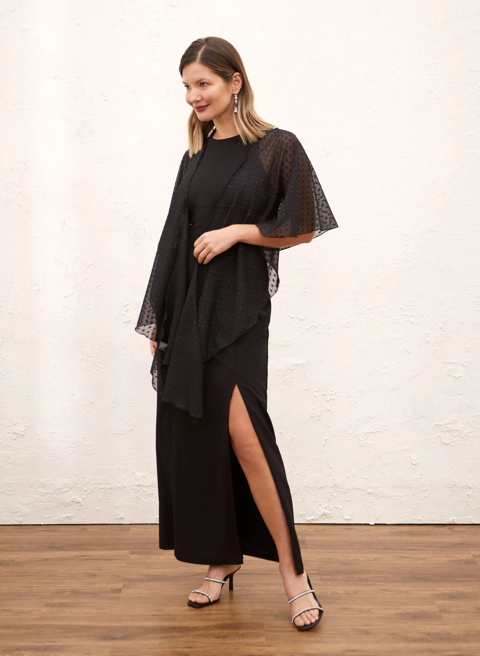 Stud Detail Shawl sold by Laura product image thumbnail 3