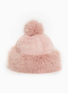 Removable Pompom Hat sold by Laura