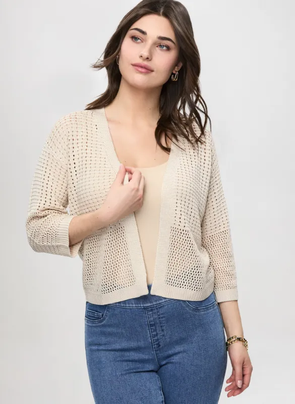 Open-Knit Cardigan sold by Laura