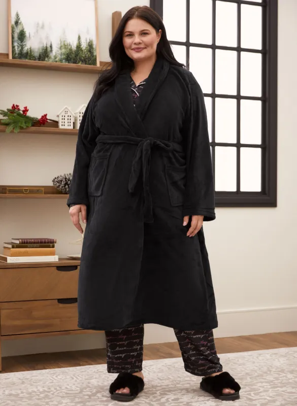 Shawl Collar Robe sold by Laura