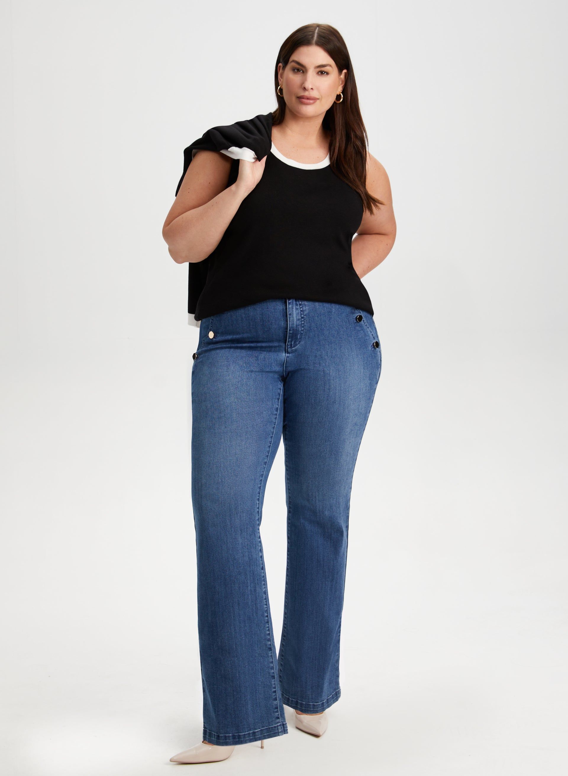 Sleeveless Crew Neck Sweater sold by Laura product image thumbnail 3