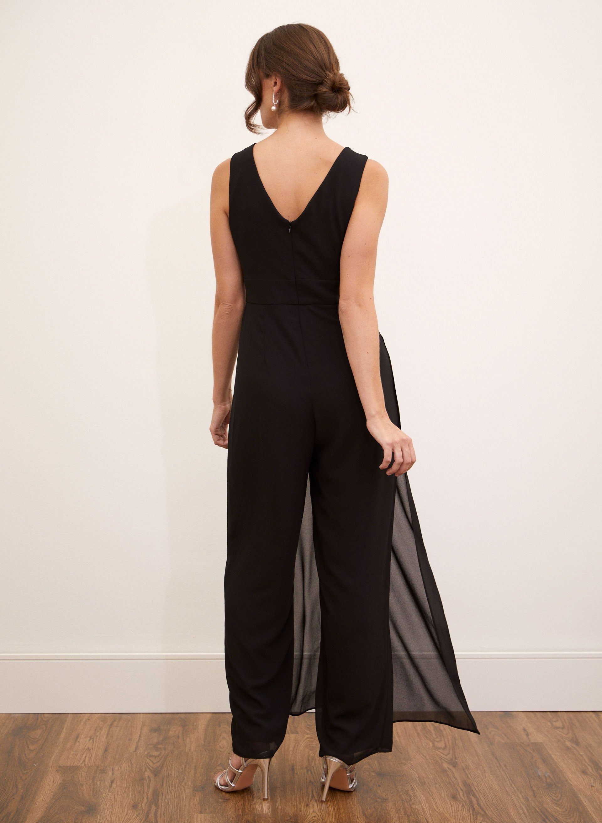 Rhinestone Stripe Detail Jumpsuit sold by Laura product image thumbnail 2