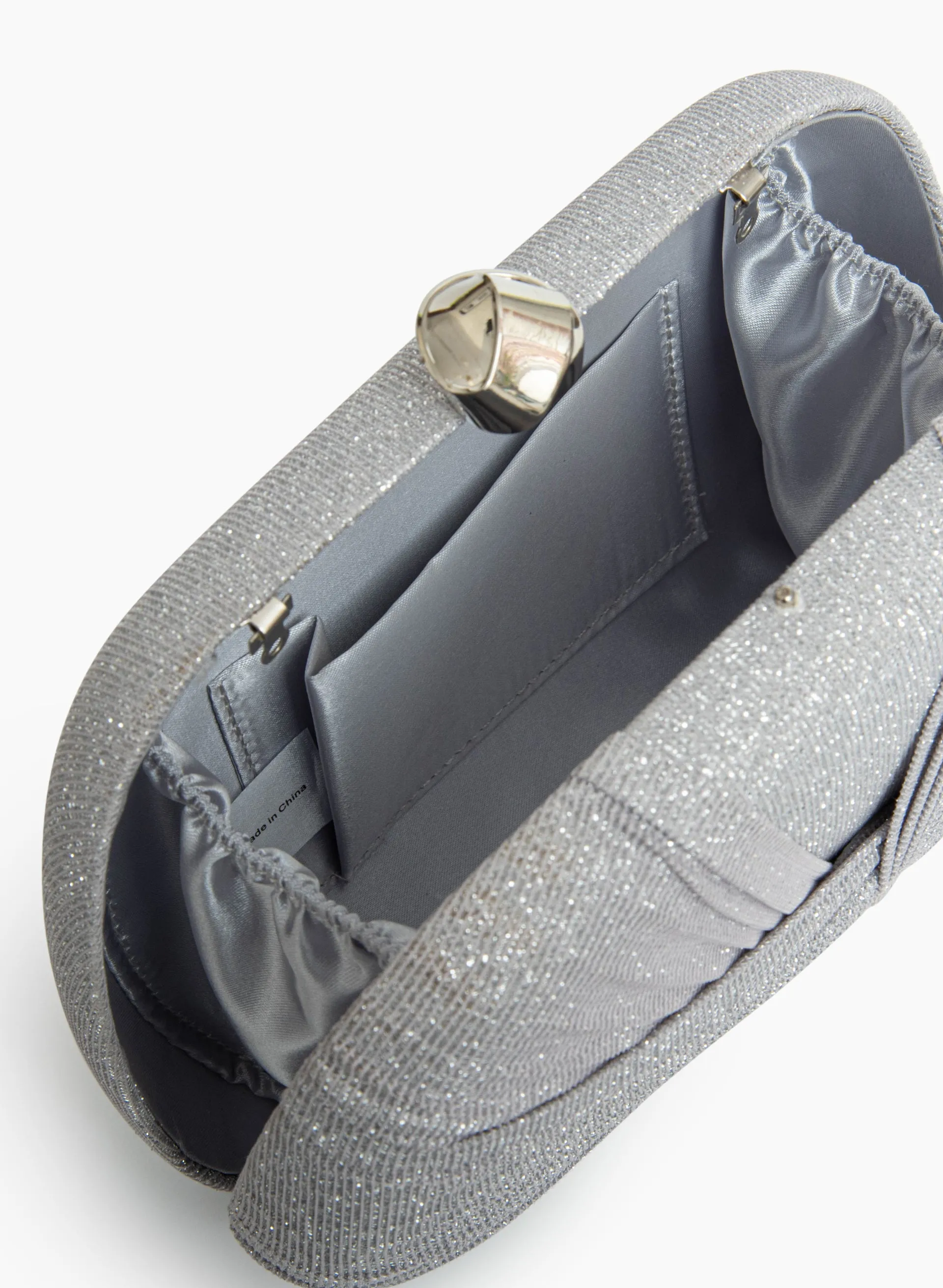 Glitter Detail Clutch sold by Laura product image thumbnail 3