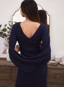 Drape Back Dress sold by Laura