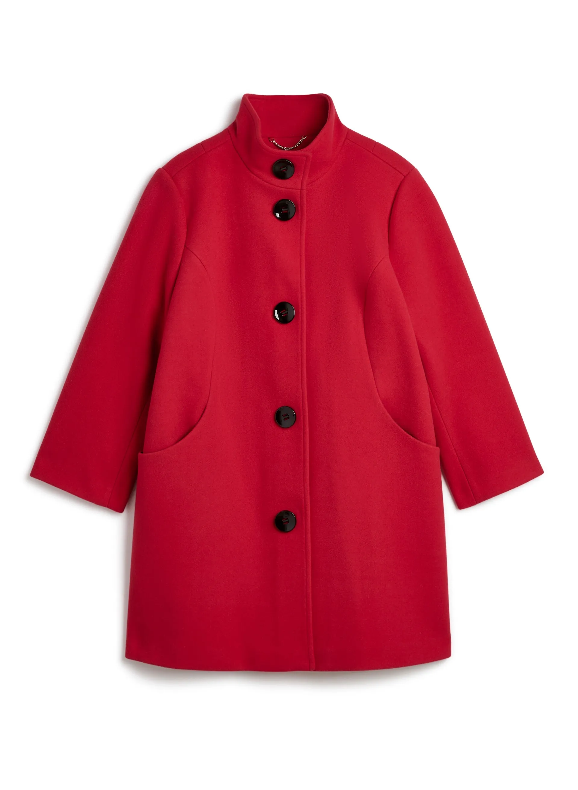 Stretch Wool Blend Coat sold by Laura product image thumbnail 5