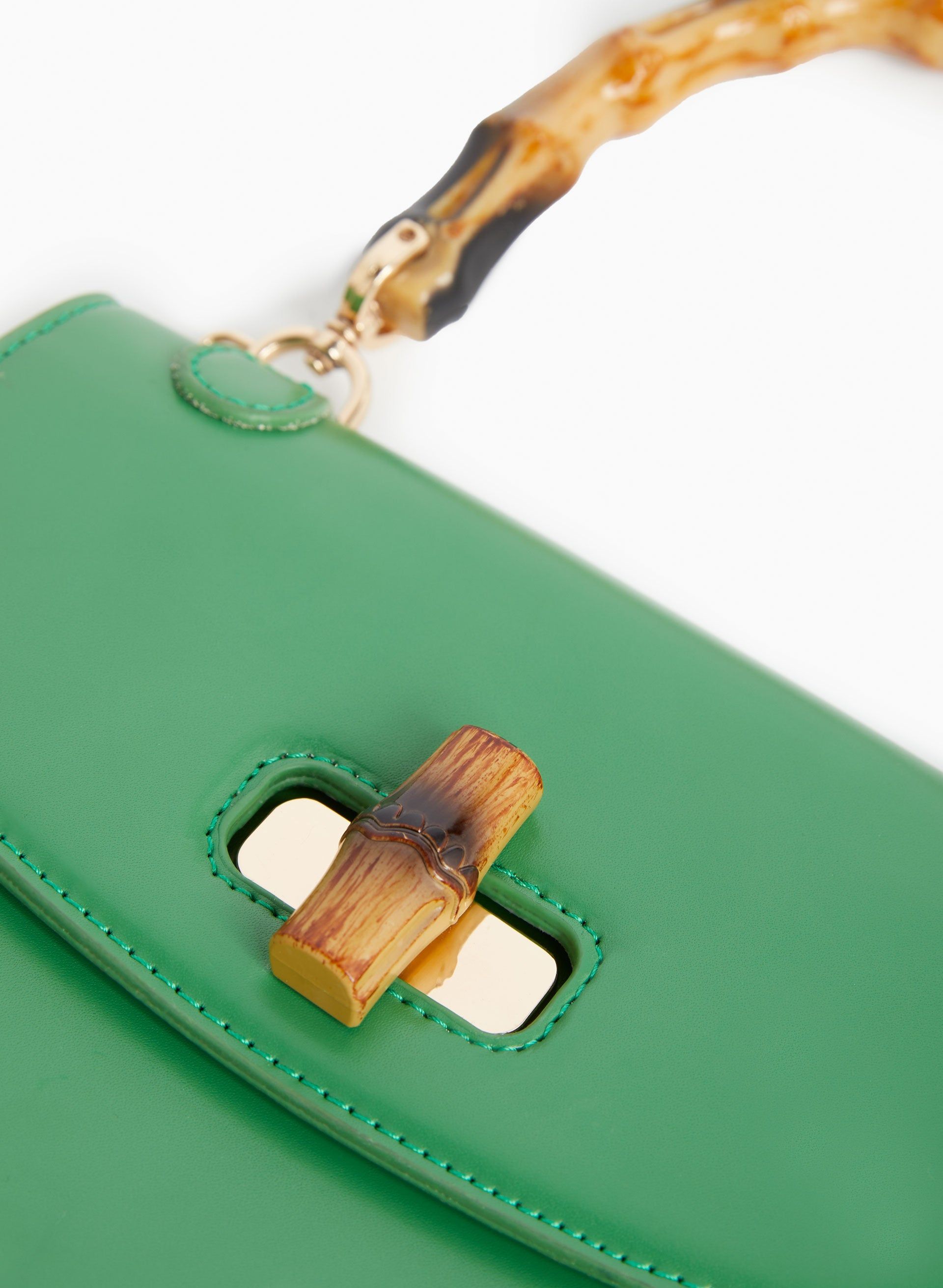 Bamboo Handle Handbag sold by Laura product image thumbnail 2