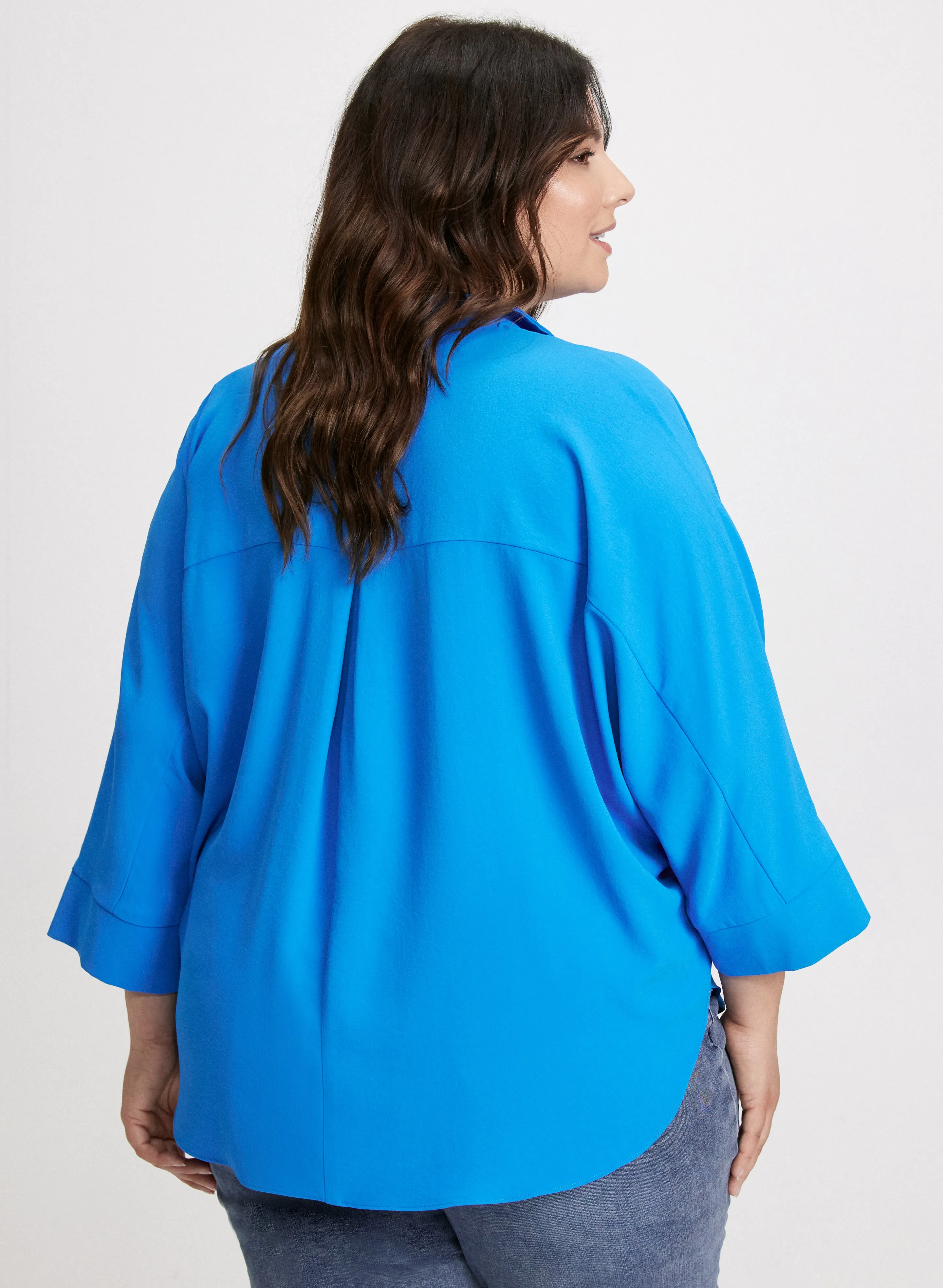 Joseph Ribkoff - Flowing Collar Blouse sold by Laura product image thumbnail 4