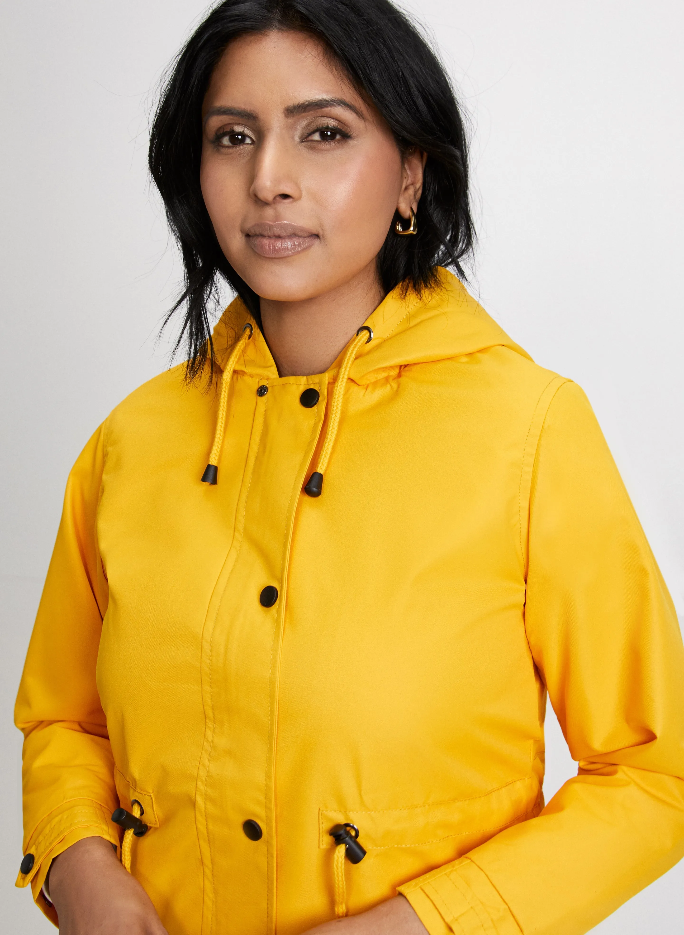 Hooded Utility Rain Jacket sold by Laura product image thumbnail 5