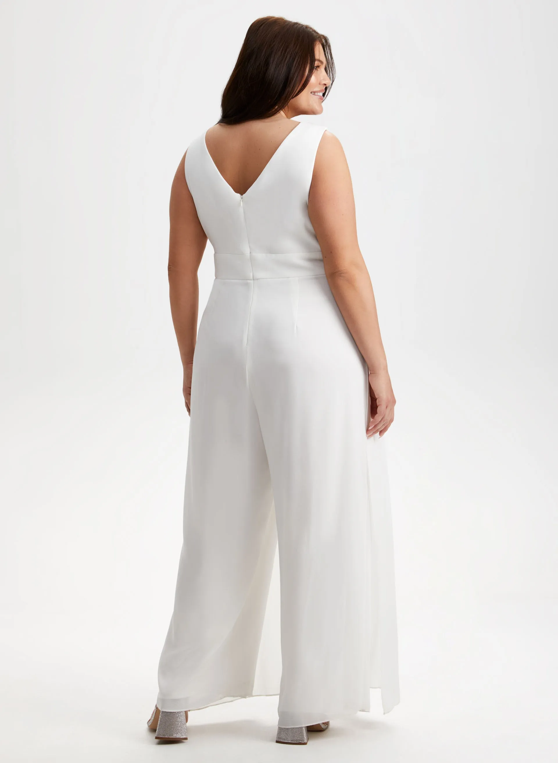 Rhinestone Stripe Detail Jumpsuit sold by Laura product image thumbnail 2