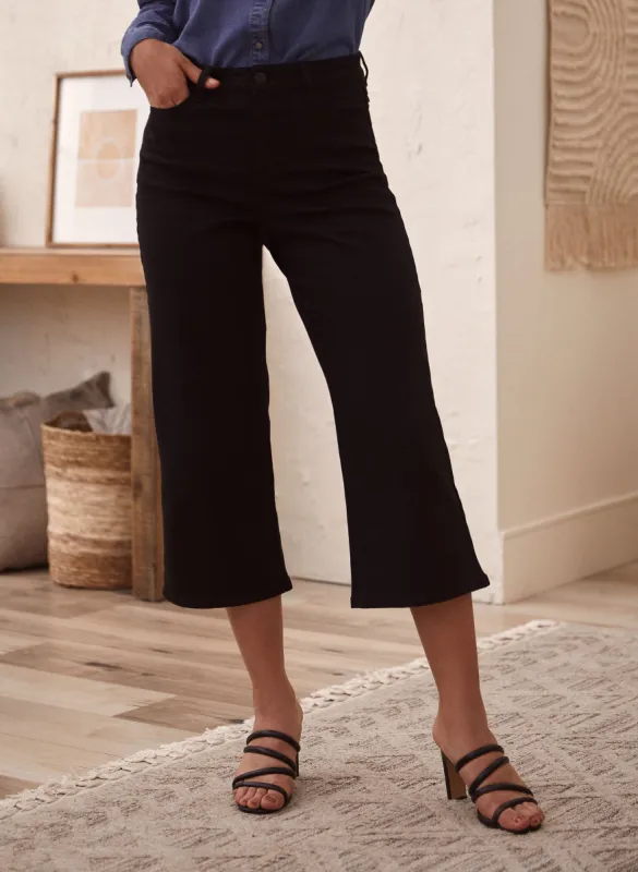 Wide Leg Gaucho Jeans sold by Laura