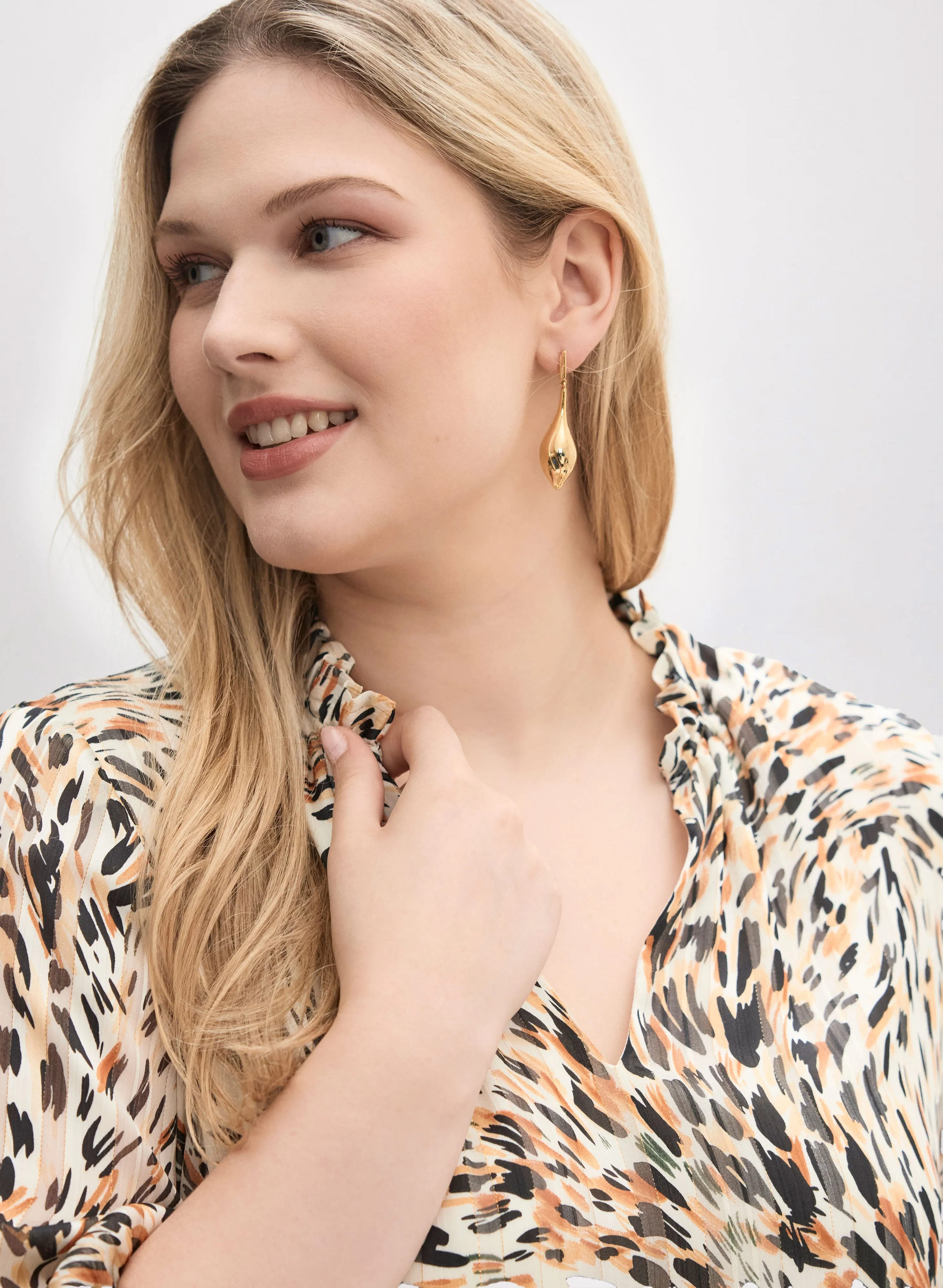 Abstract Animal Print Blouse sold by Laura product image thumbnail 3