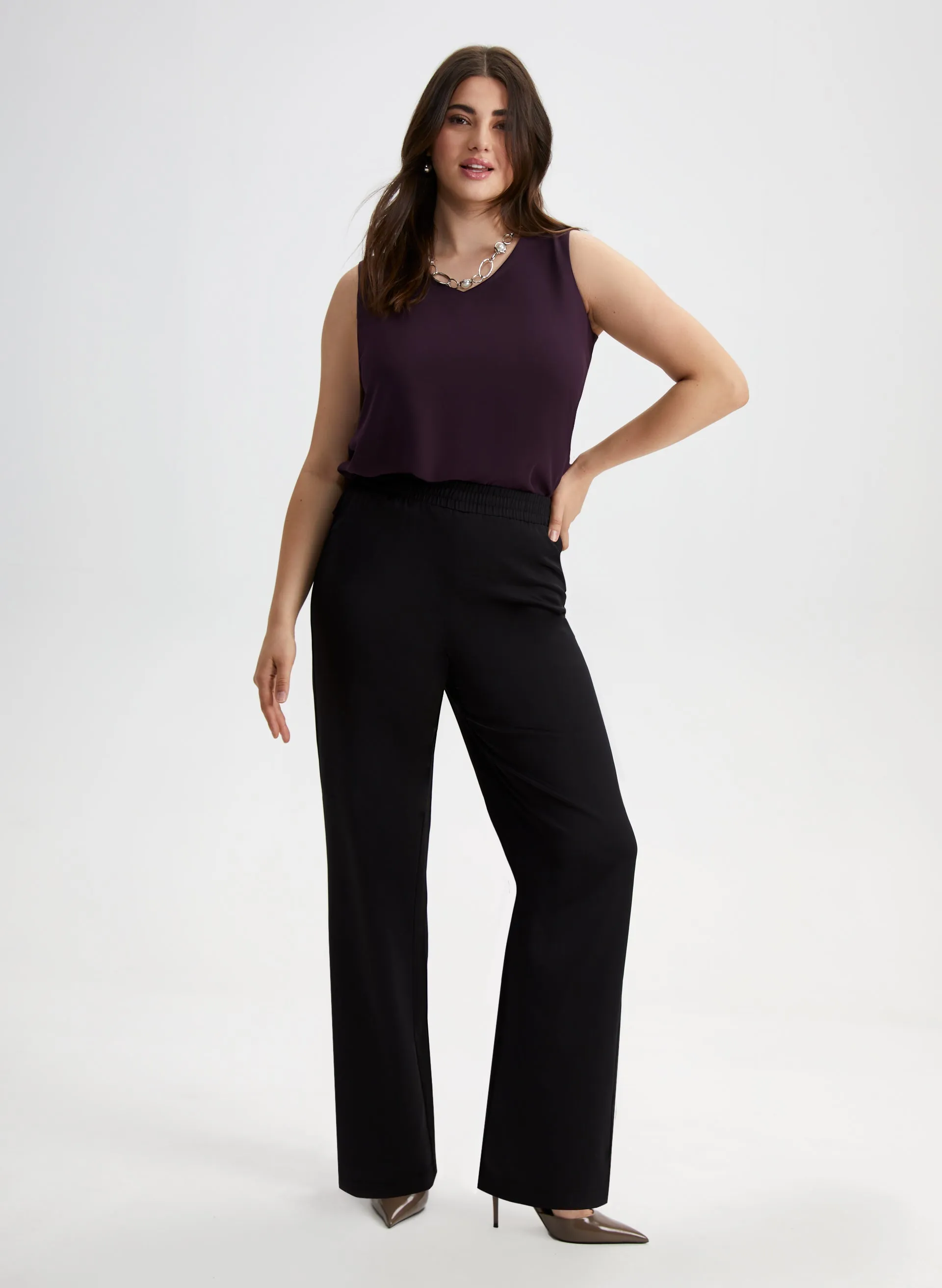 Sleeveless V-Neck Blouse sold by Laura product image thumbnail 3