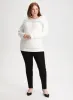 Pearl Detail Sweater & Pull-On Jeans sold by Laura