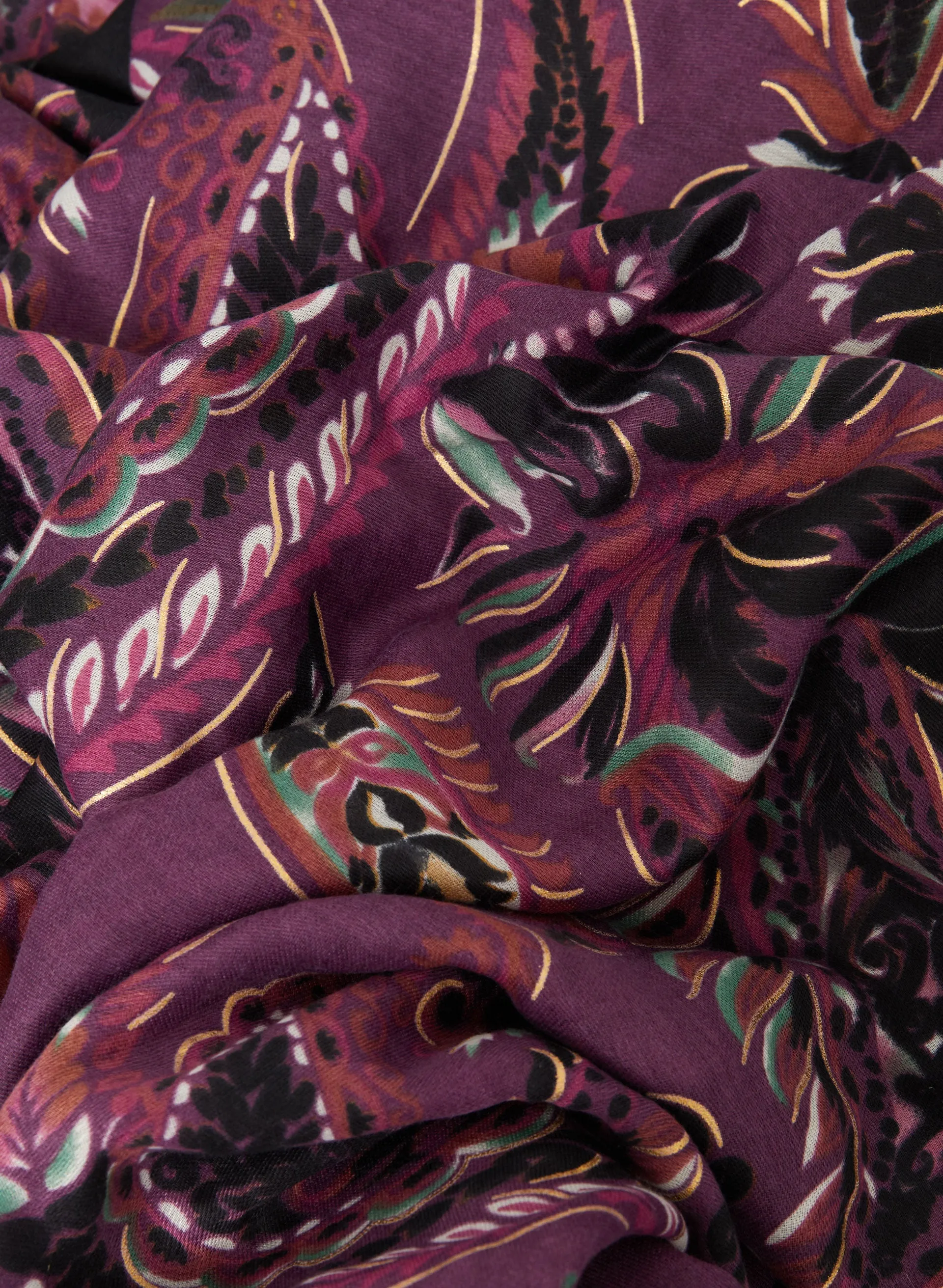Paisley Print Scarf sold by Laura product image thumbnail 2