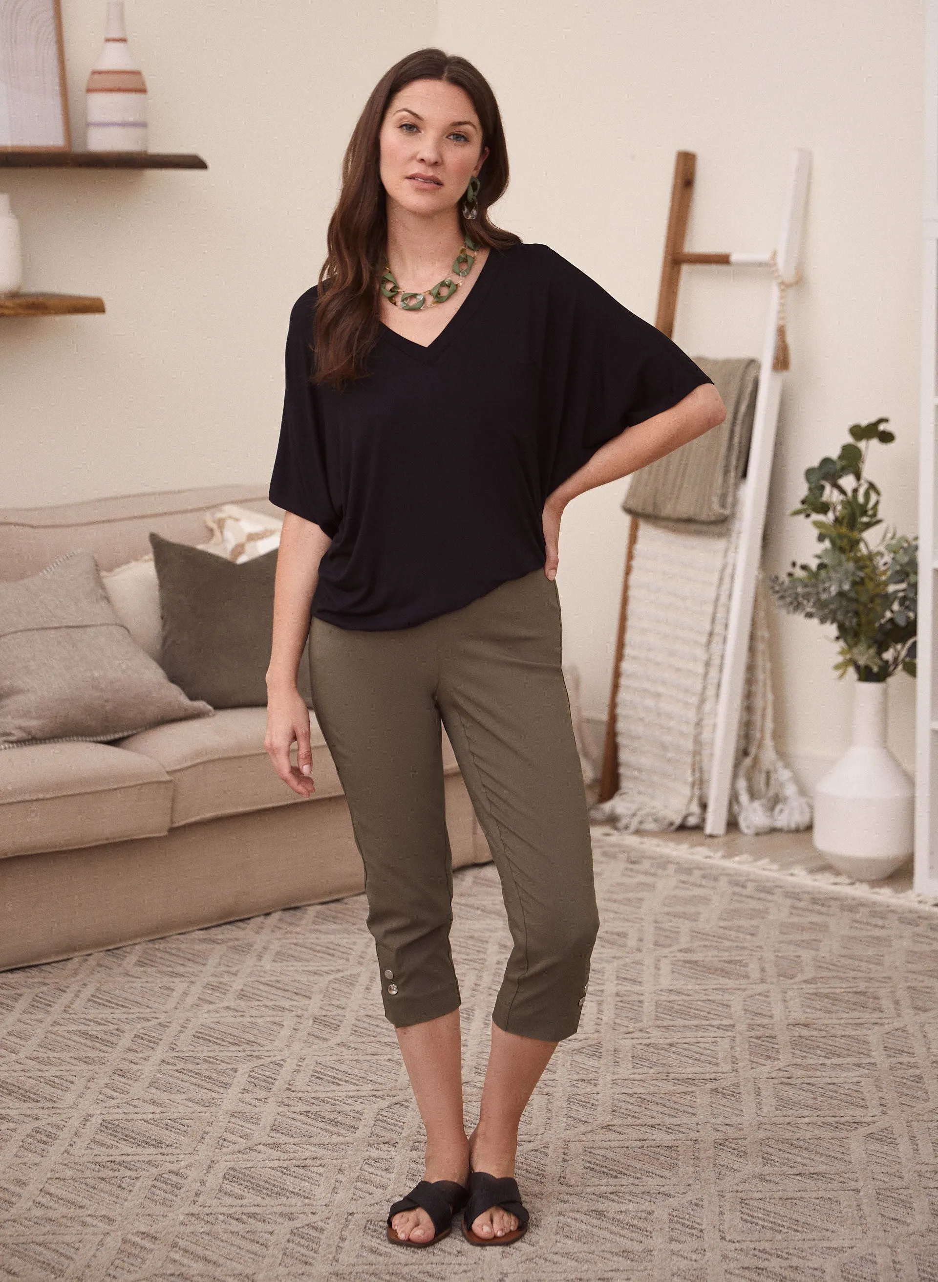 Drop Shoulder Oversized Tee sold by Laura product image thumbnail 3