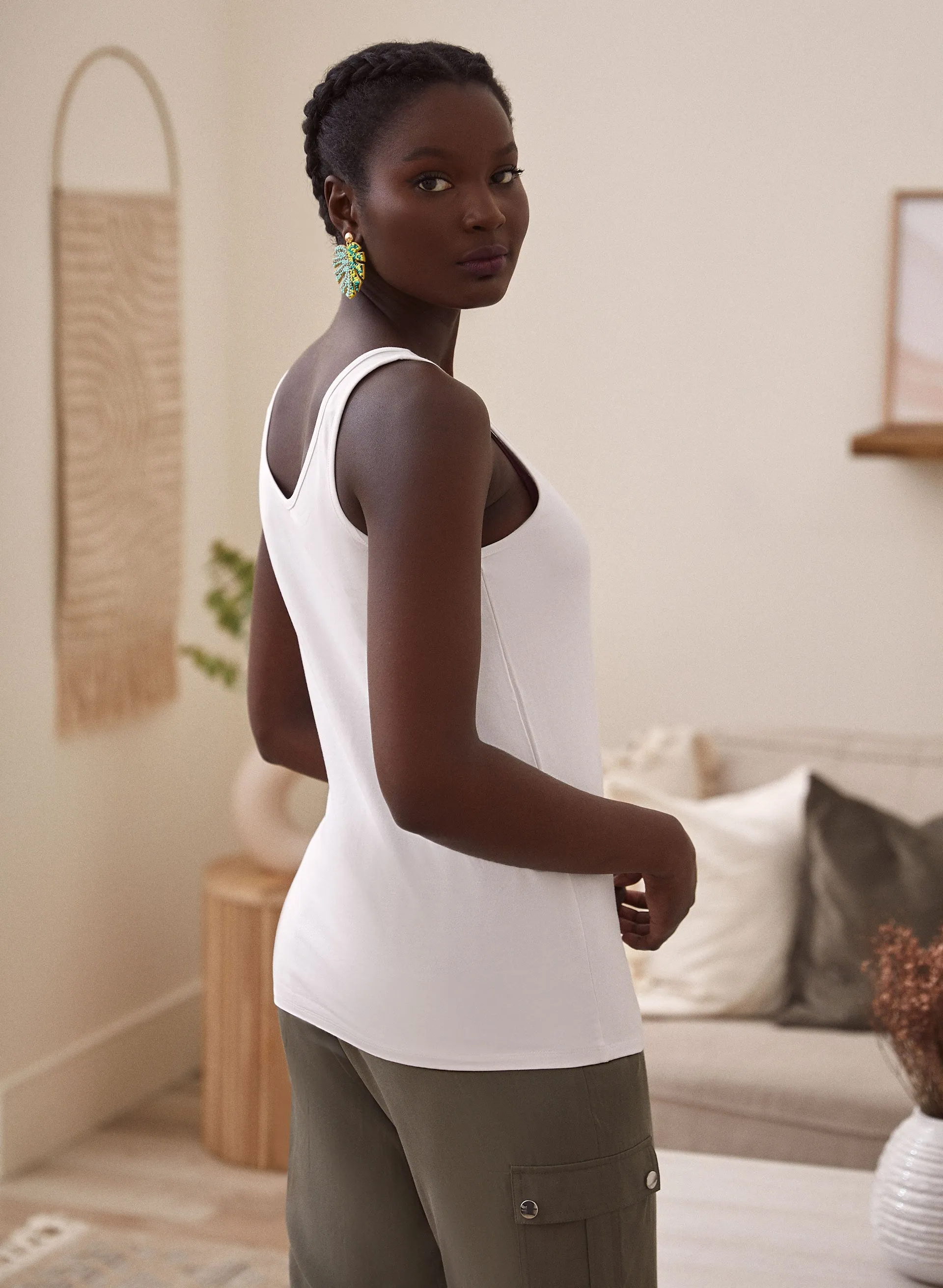 Scoop Neck Tank Top sold by Laura product image thumbnail 5