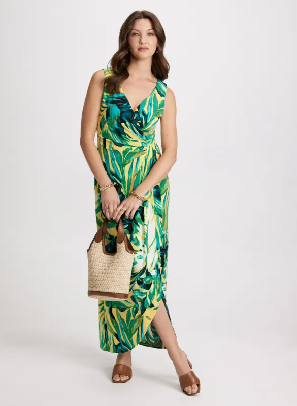 Tropical Print Maxi Dress sold by Laura