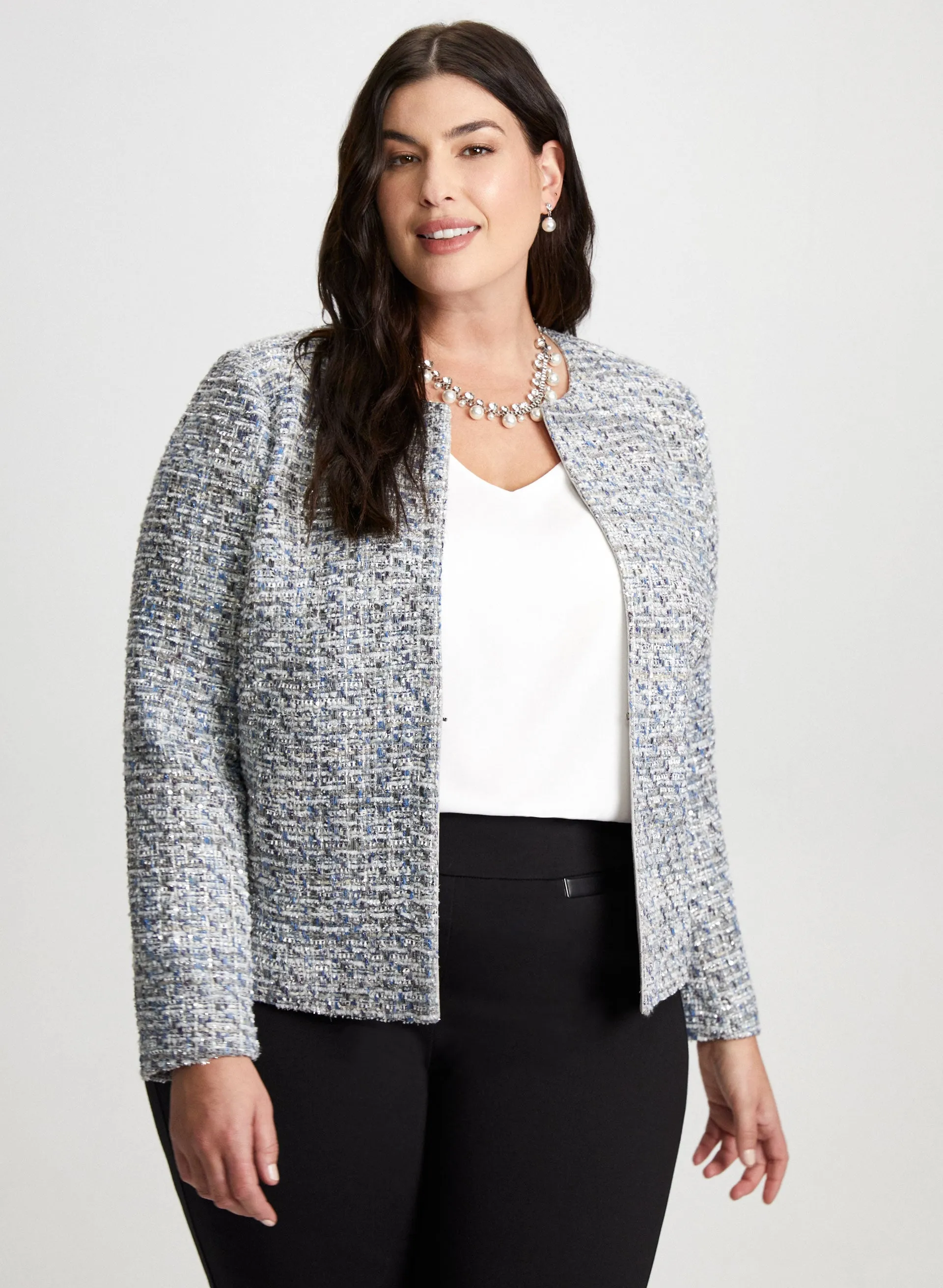 Bouclé Jacket sold by Laura product image thumbnail 5