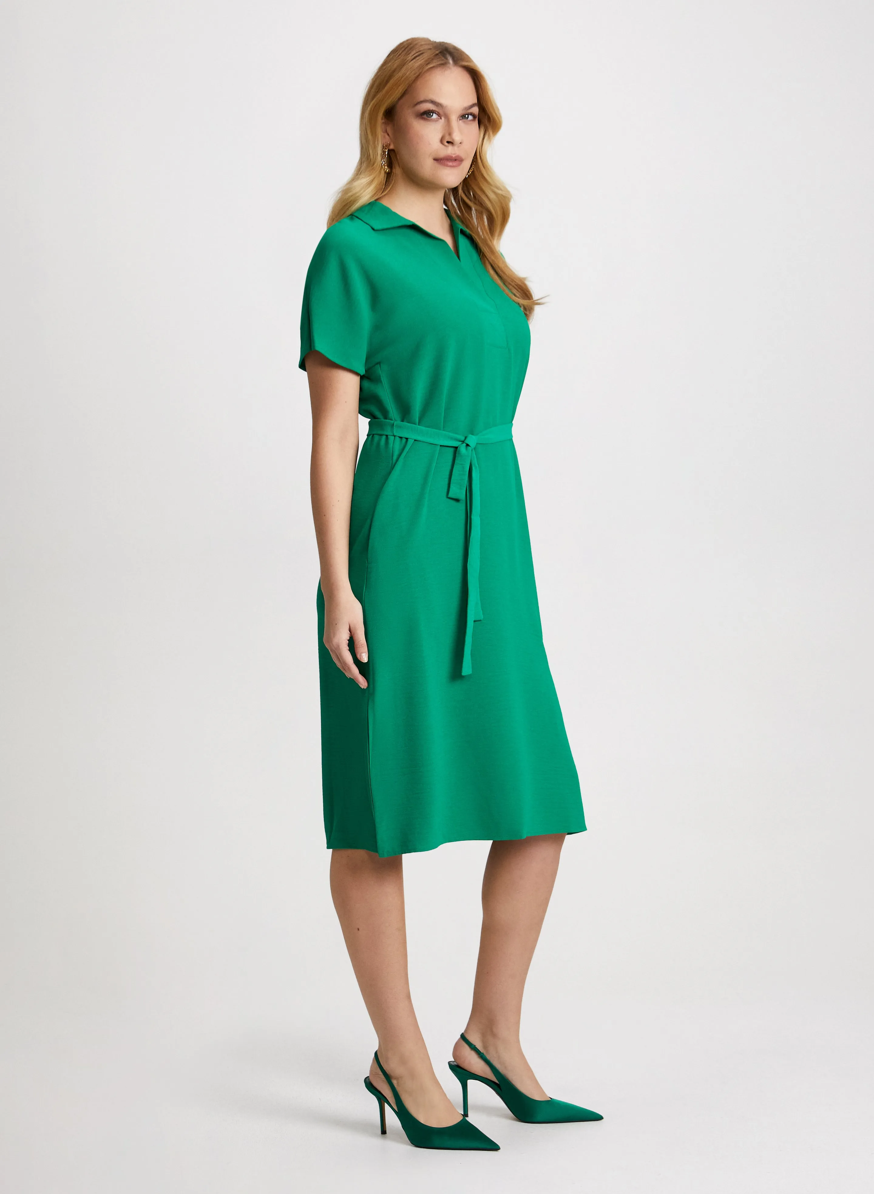 Belted Shirt Dress sold by Laura product image thumbnail 3