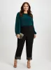 Glitter Top & Lace Trim Pants sold by Laura