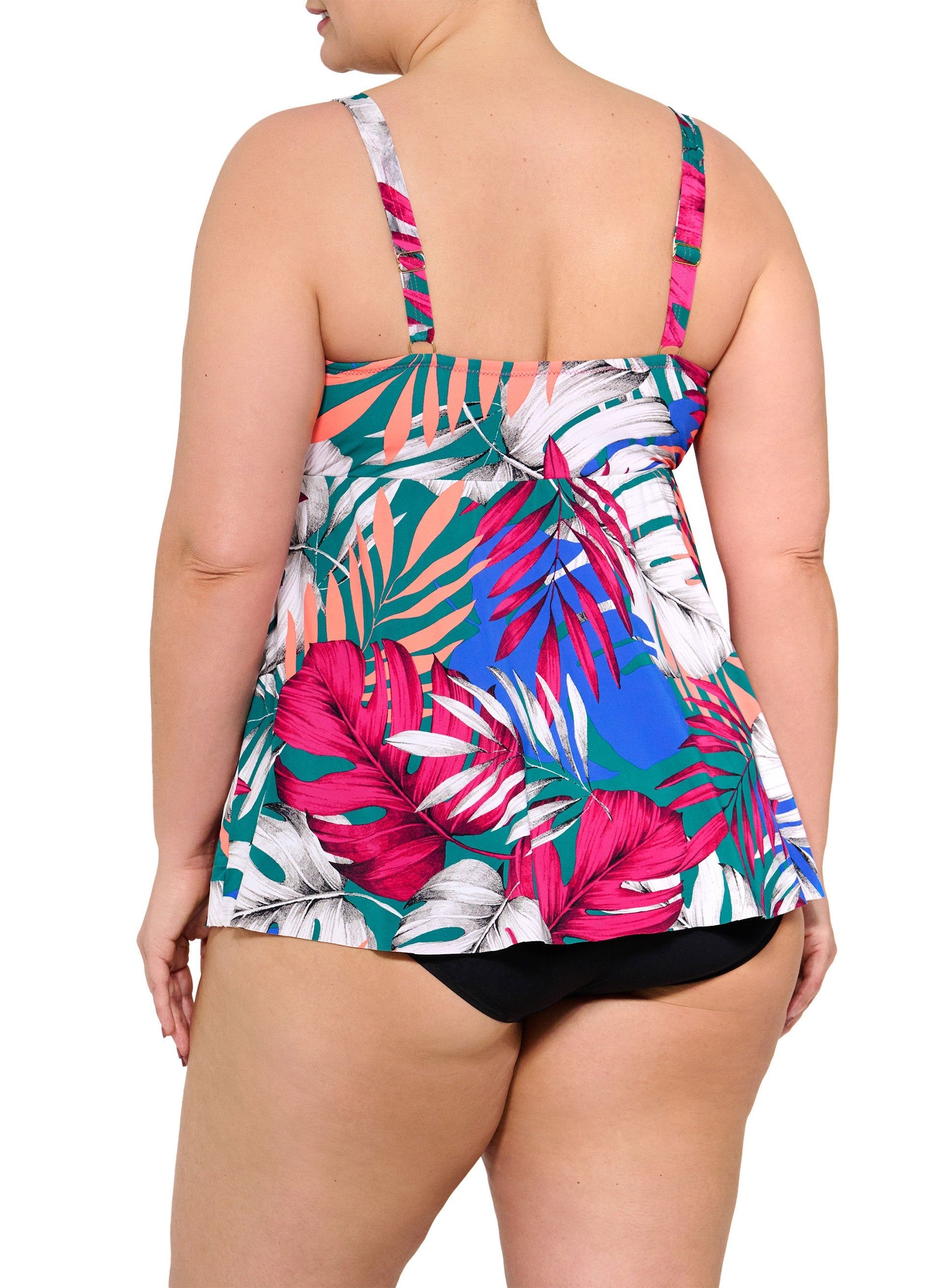 Christina - Tropical One-Piece Swimsuit sold by Laura product image thumbnail 2