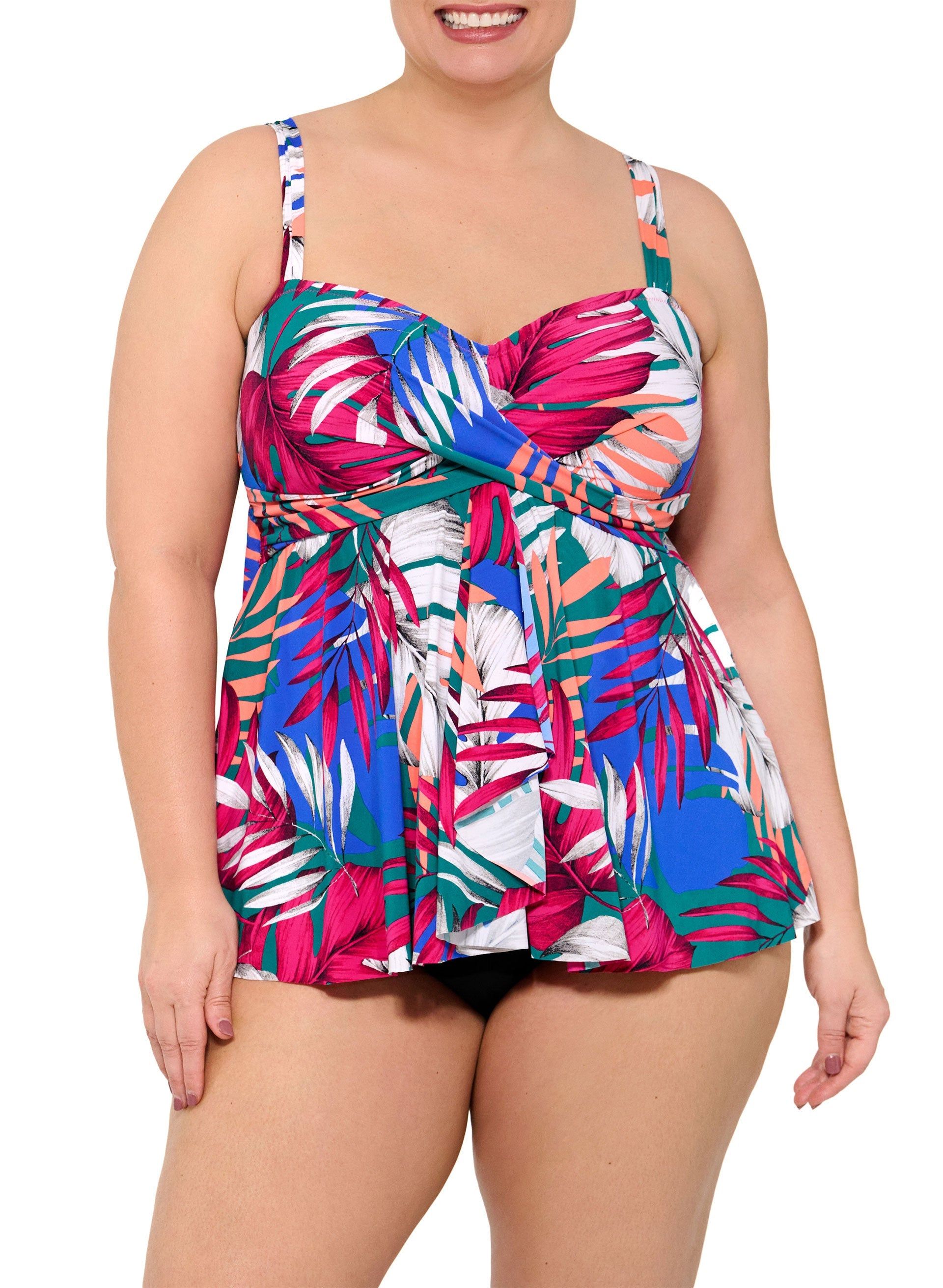 Christina - Tropical One-Piece Swimsuit sold by Laura