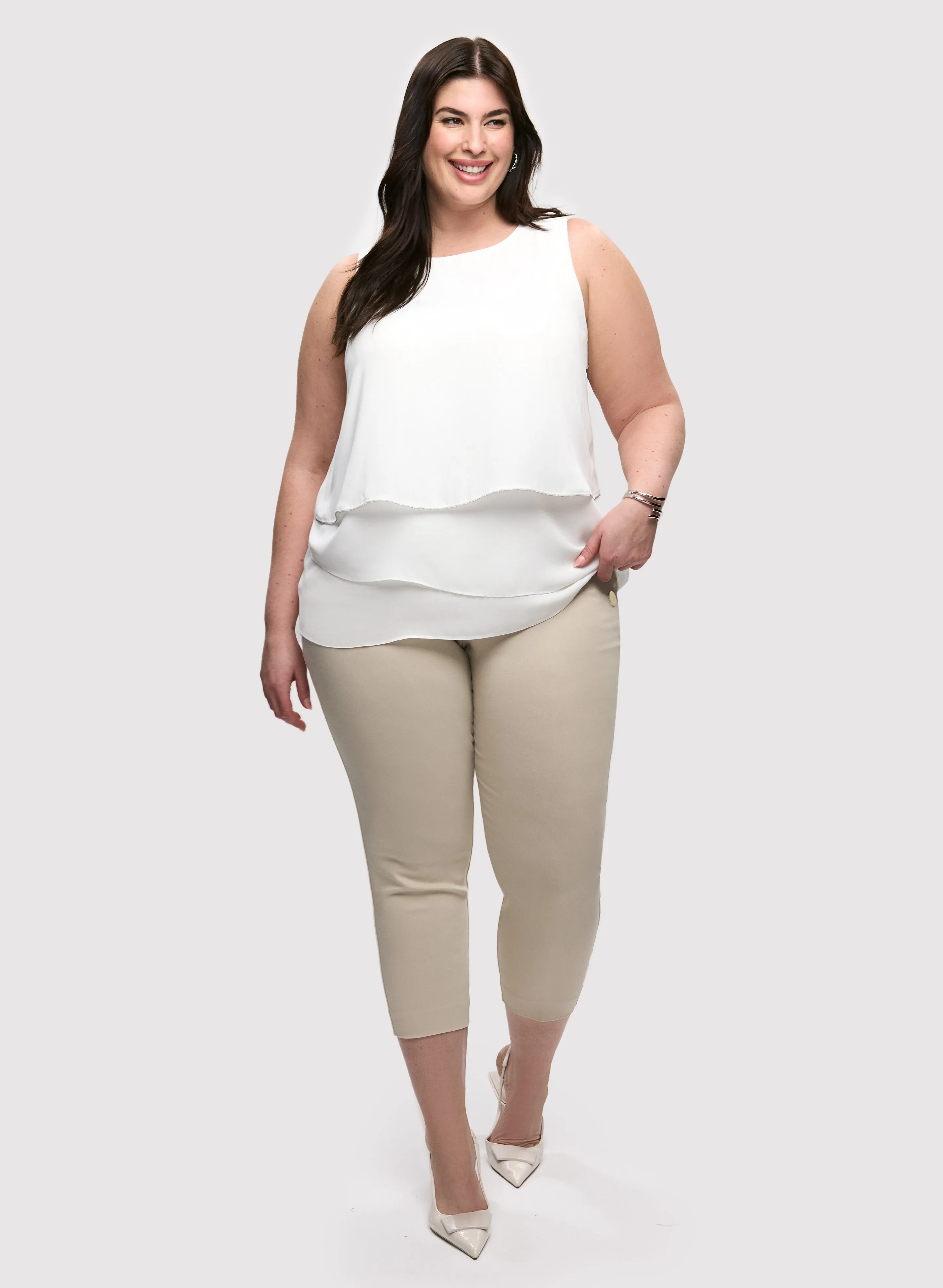 Sleeveless Blouse & Slim Leg Capris sold by Laura