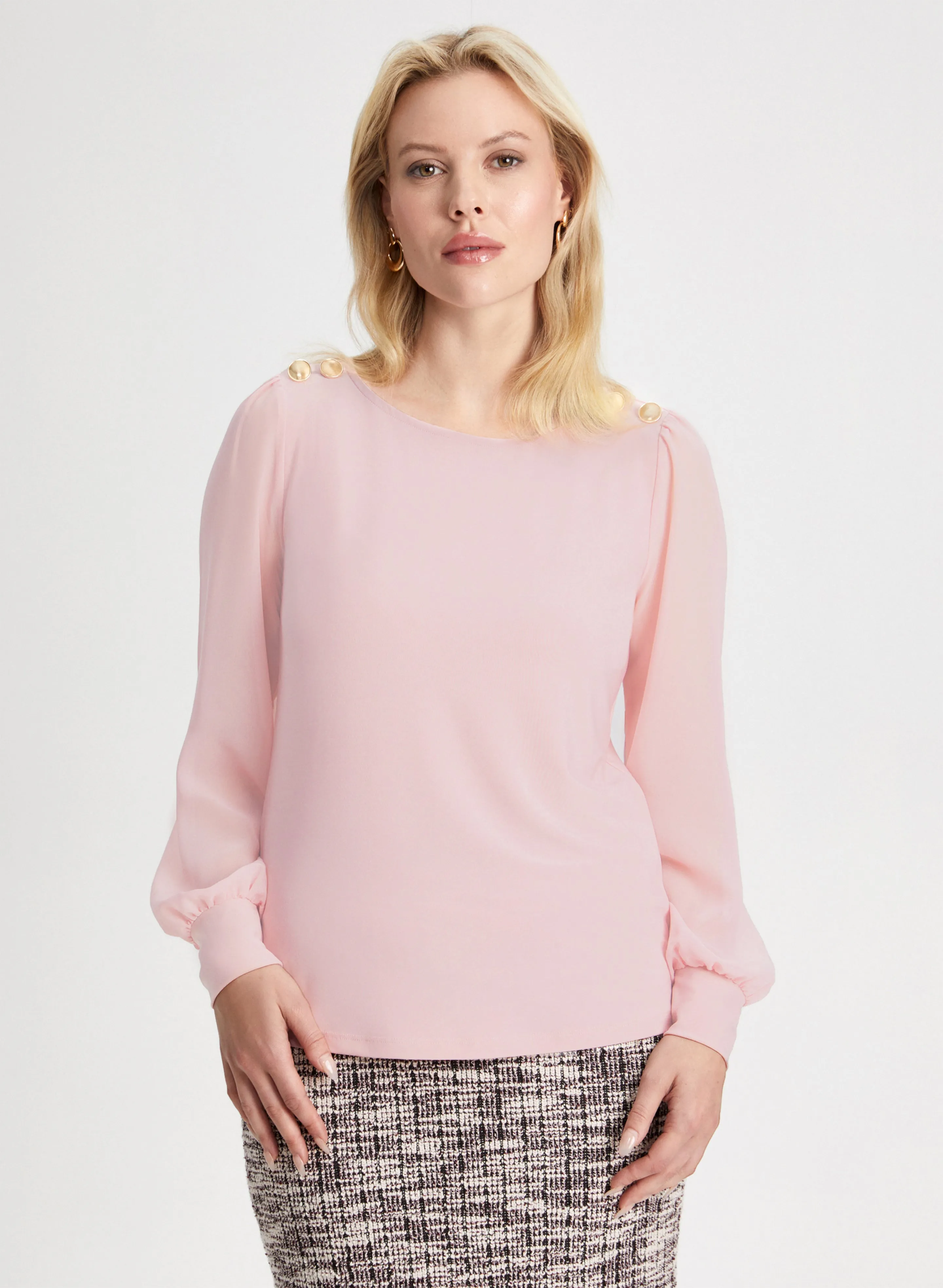 Puff Sleeve Top sold by Laura product image thumbnail 5