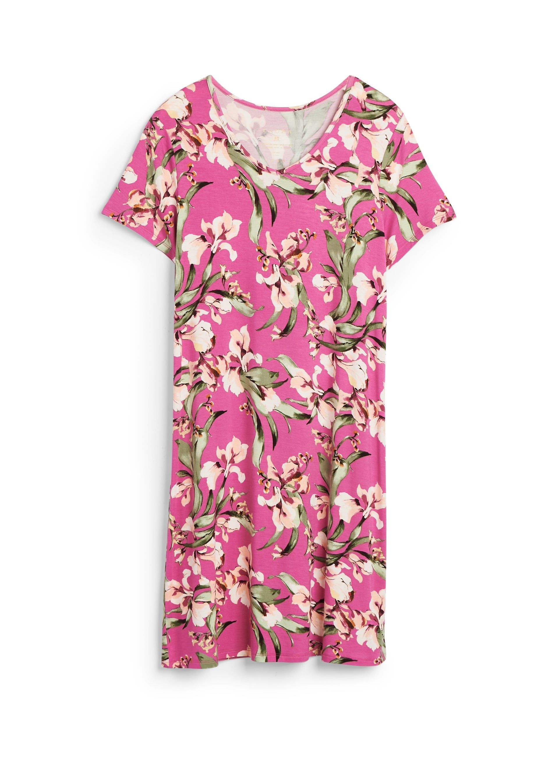 Floral Print Sleepshirt sold by Laura product image thumbnail 5